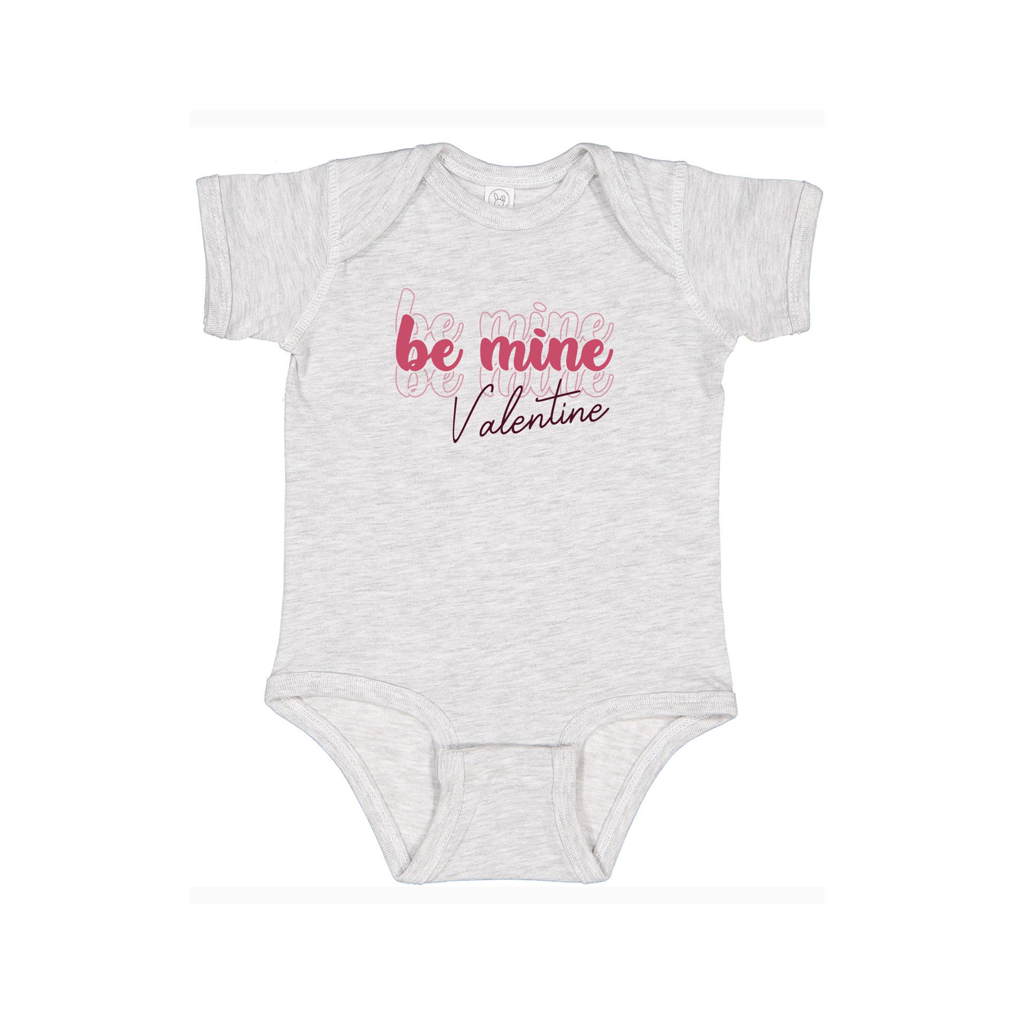 Be Mine Valentine Graphic Onesie