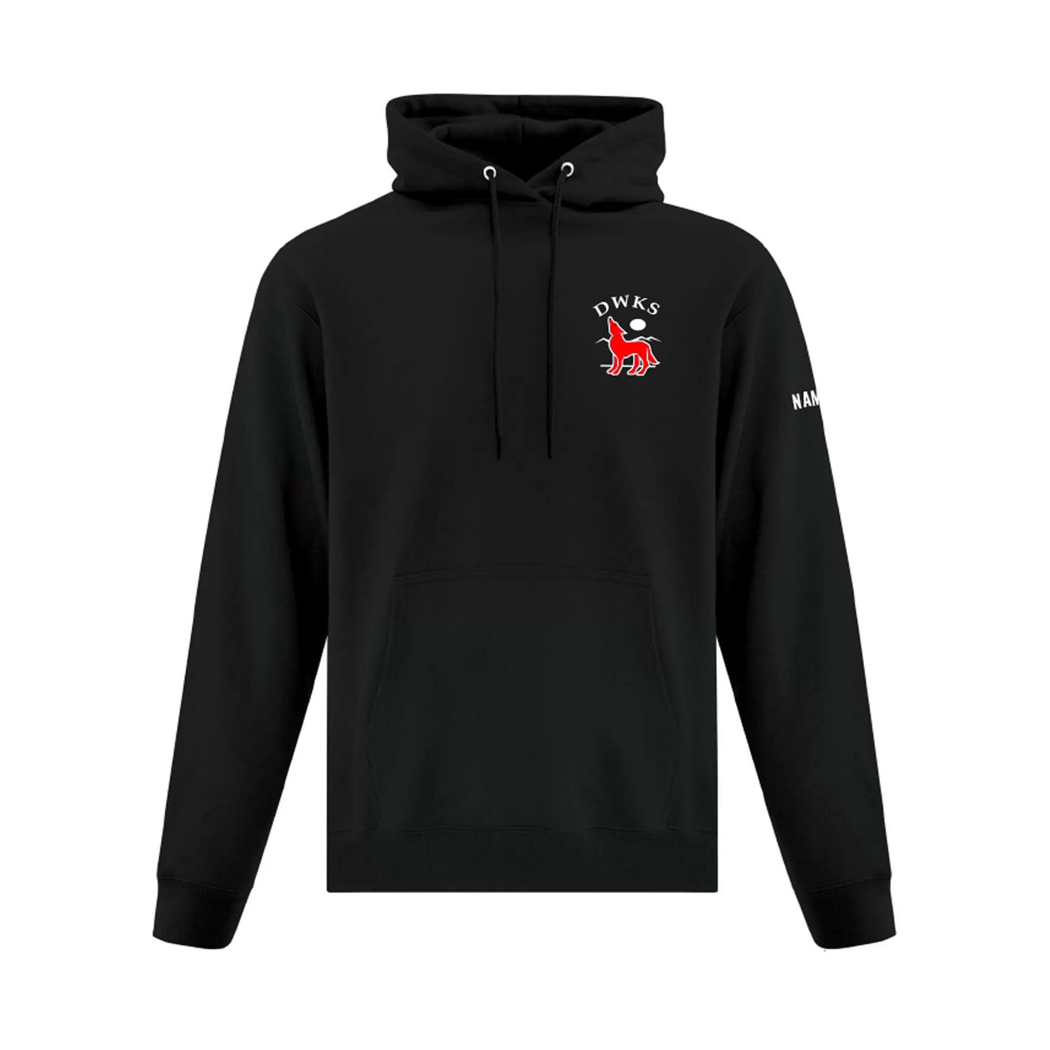 DWKS - Embroidered Adult Hooded Sweatshirt