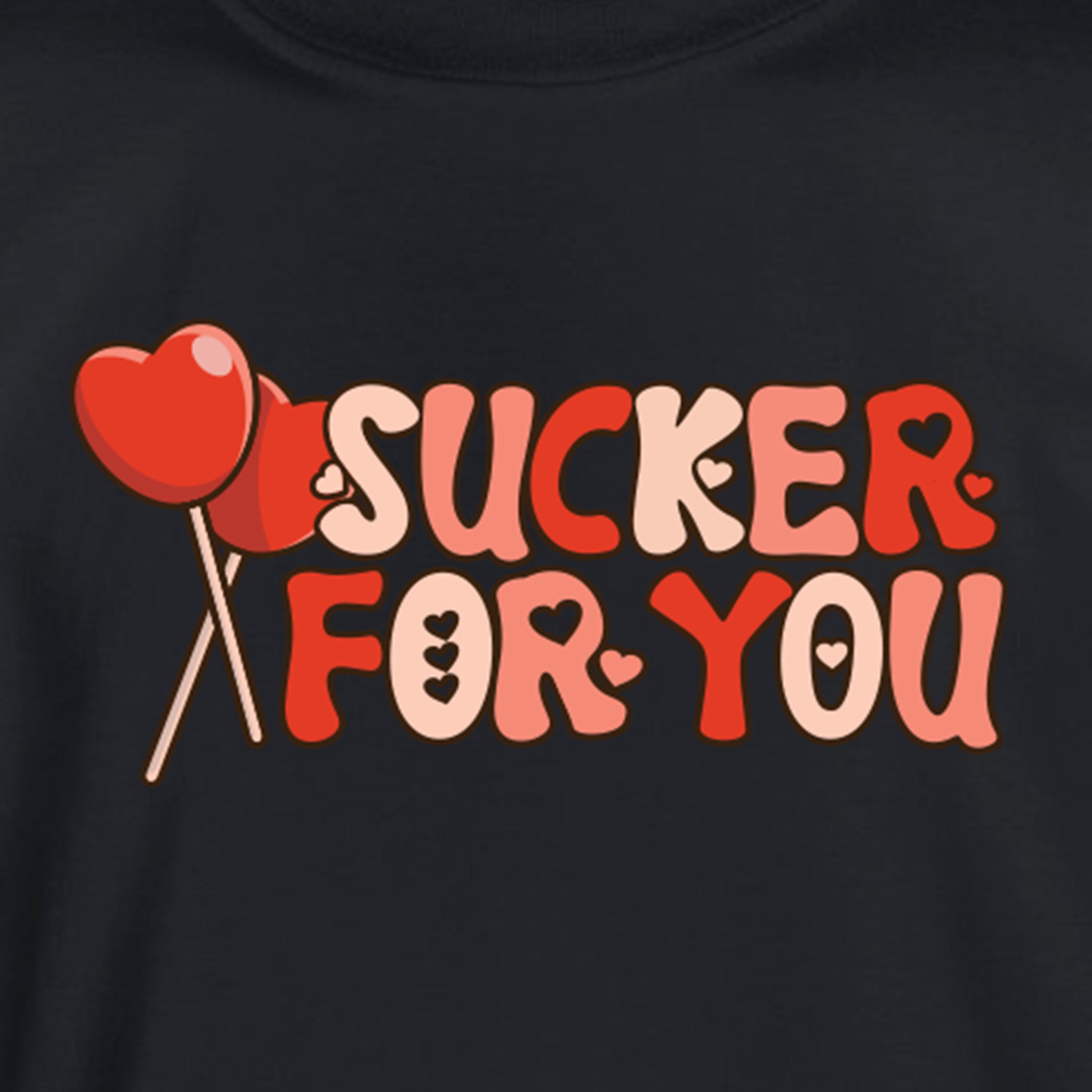 Sucker For You Graphique Valentine’s Onesie