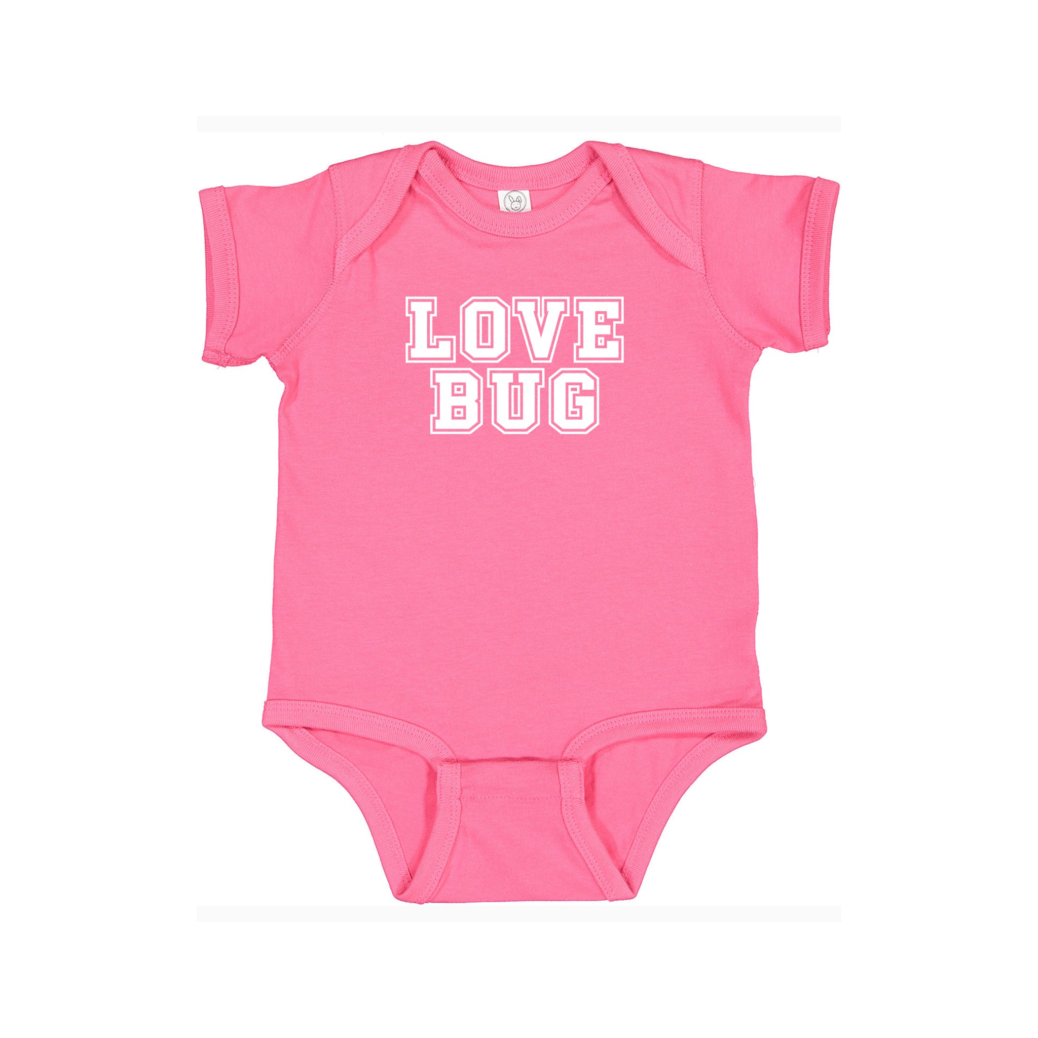 Love Bug Valentine Graphic Onesie