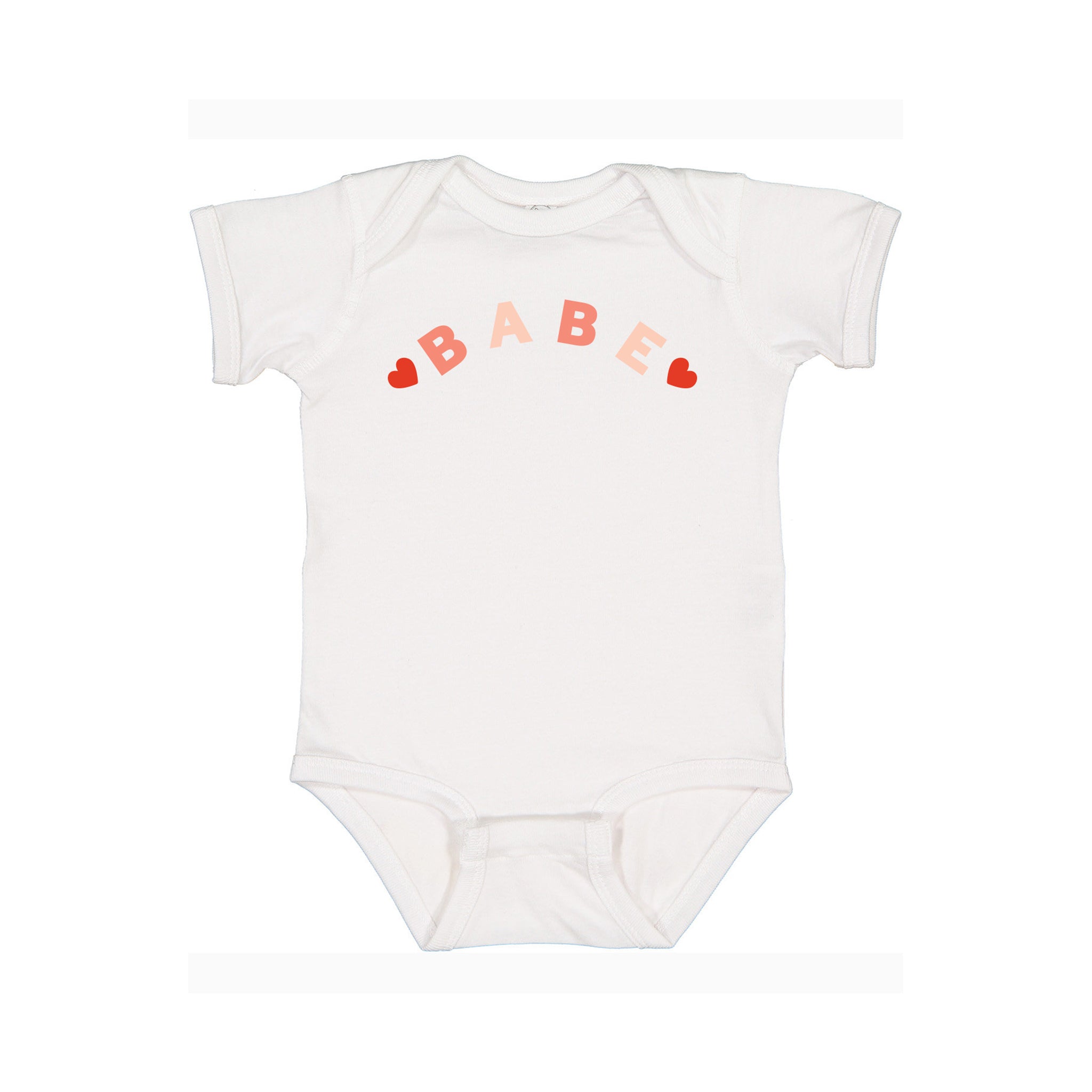 Babe Graphic Valentine's Onesie