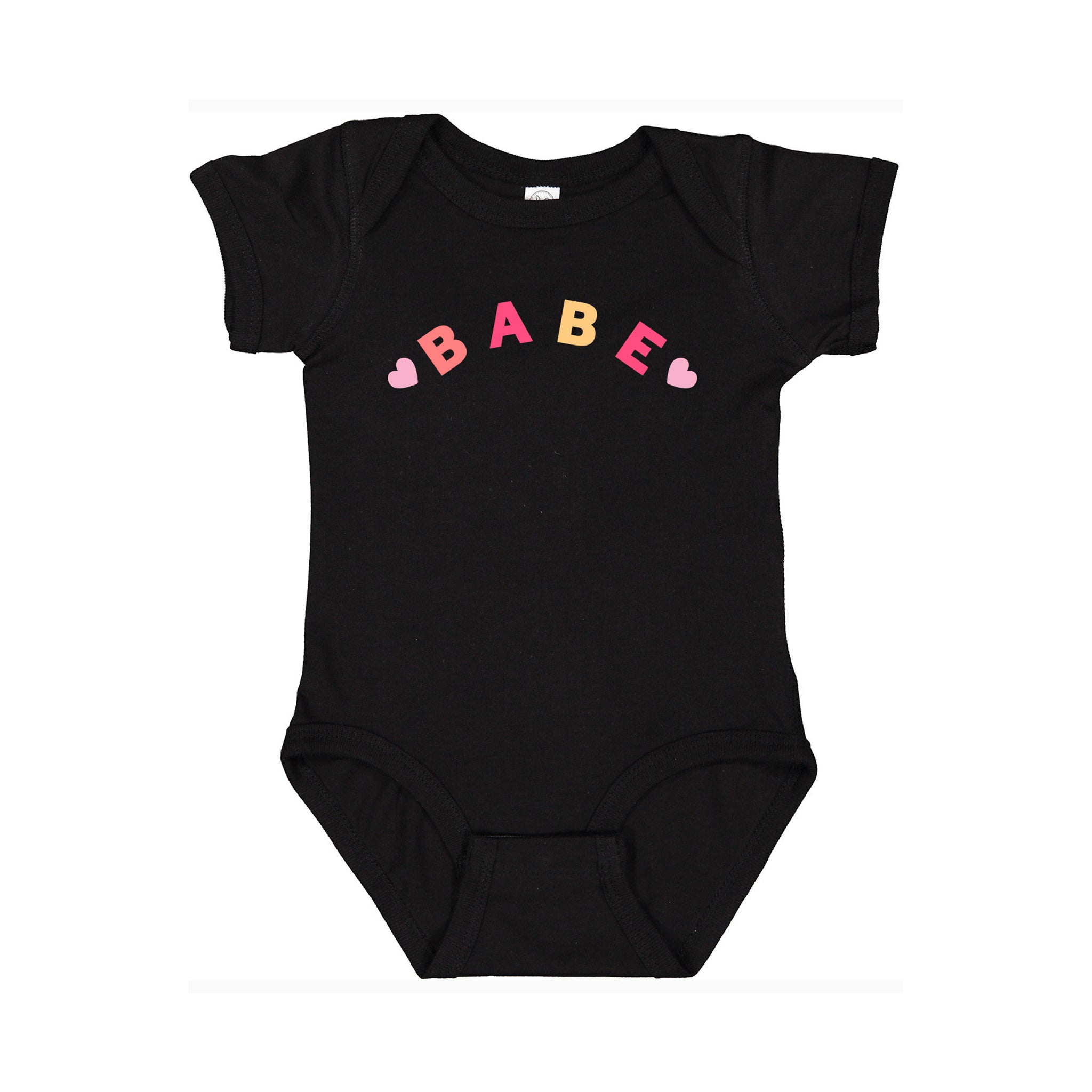 Babe Graphic Valentine's Onesie