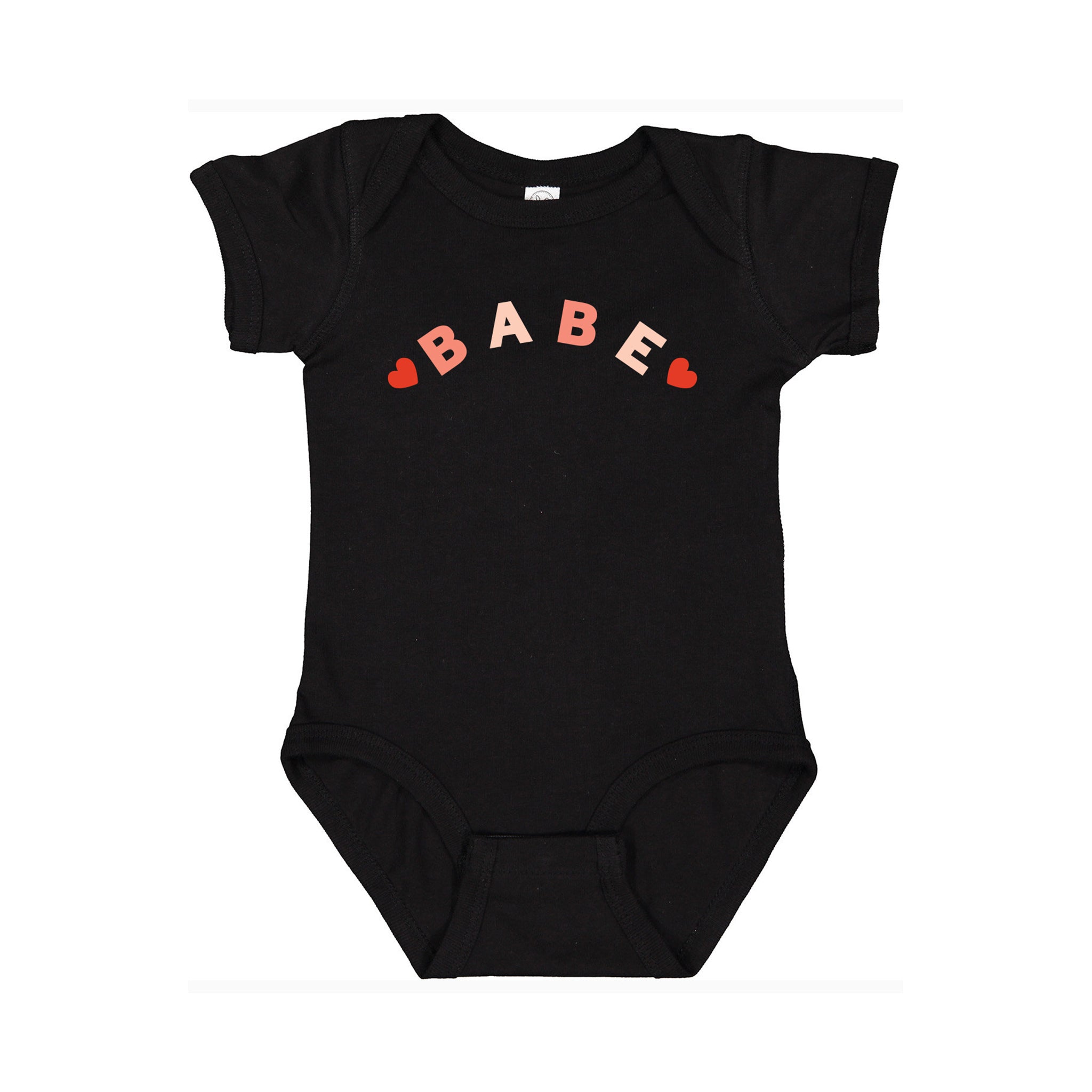 Babe Graphic Valentine's Onesie