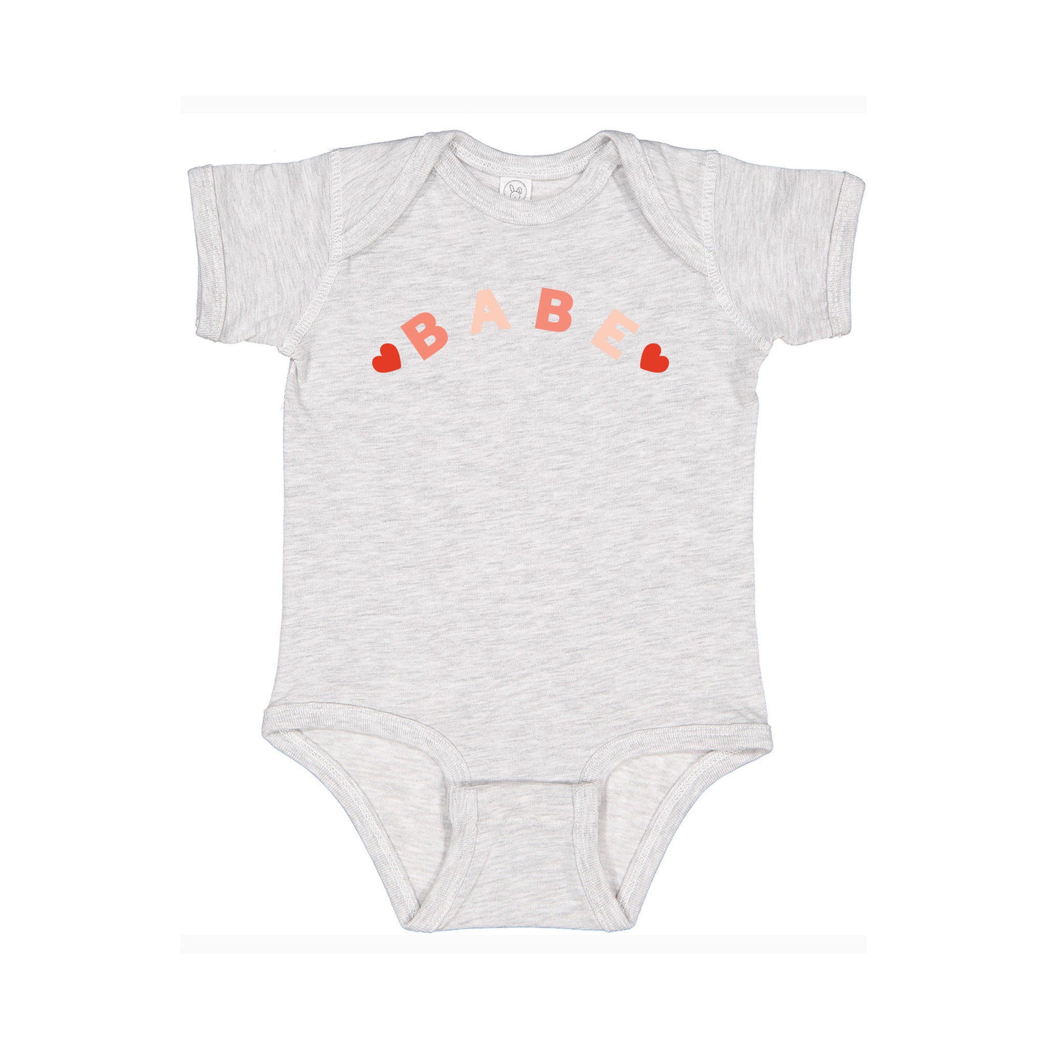 Babe Graphic Valentine's Onesie