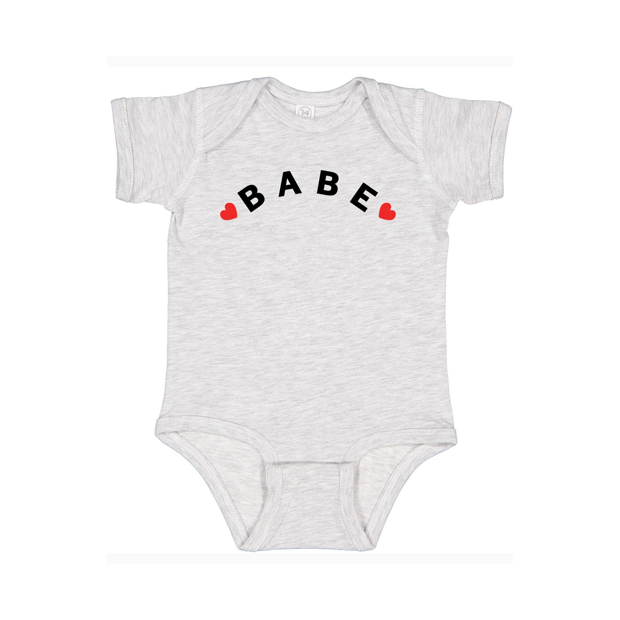 Babe Graphic Valentine's Onesie