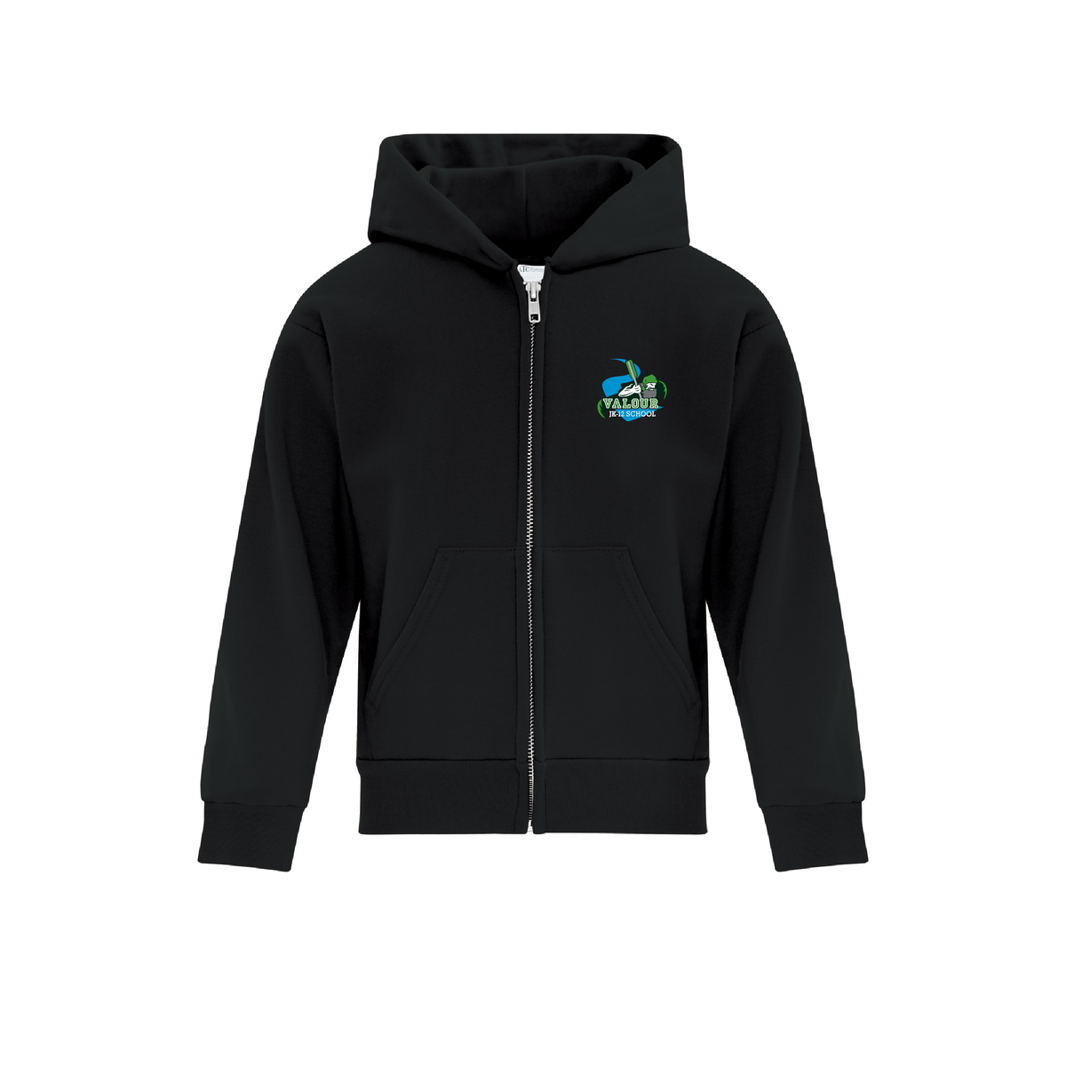 VALOUR - Youth Printed Full-Zip Hoodie