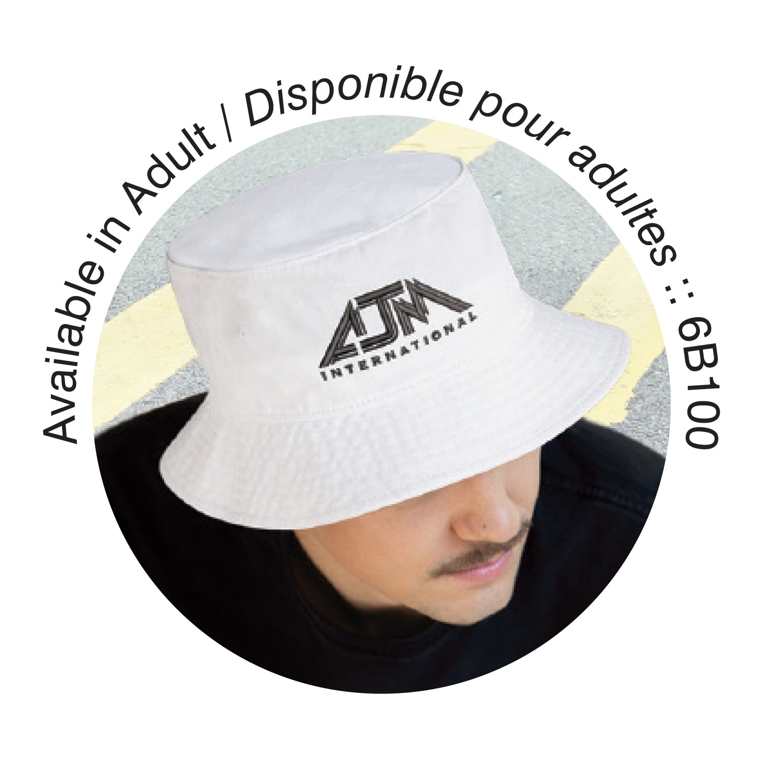 Bob de luxe délavé pour jeunes - 6B100Y