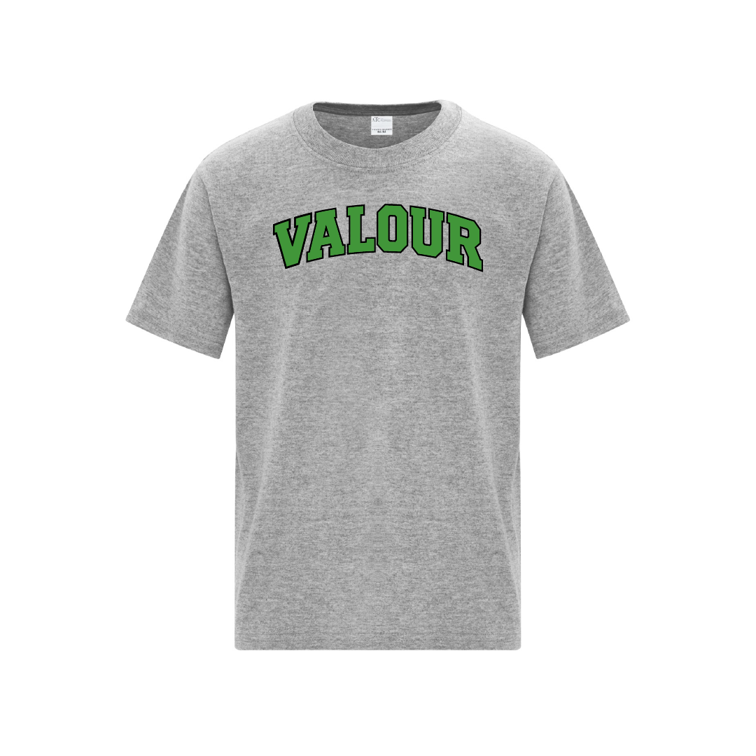 VALOUR - Youth Printed Cotton T-Shirt - Valour Varsity