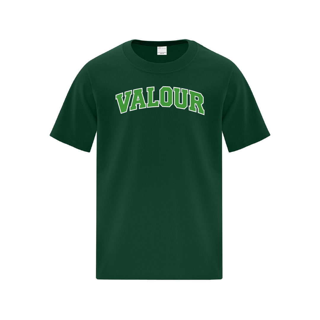 VALOUR - Youth Printed Cotton T-Shirt - Valour Varsity