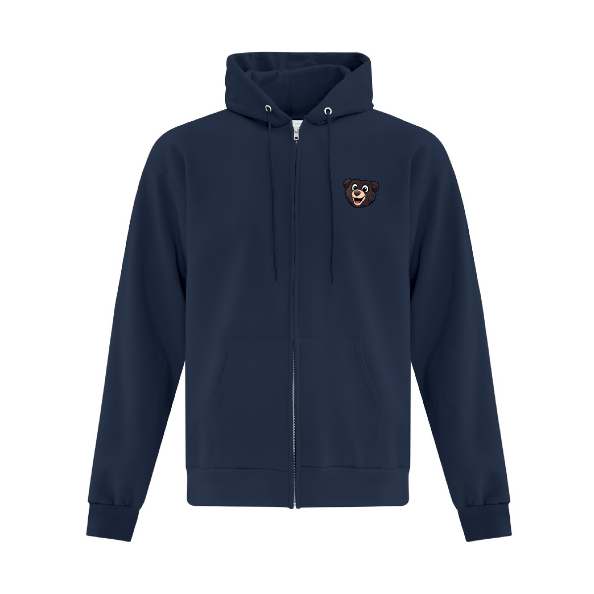 JL-E - Embroidered Full-Zip Hoodie