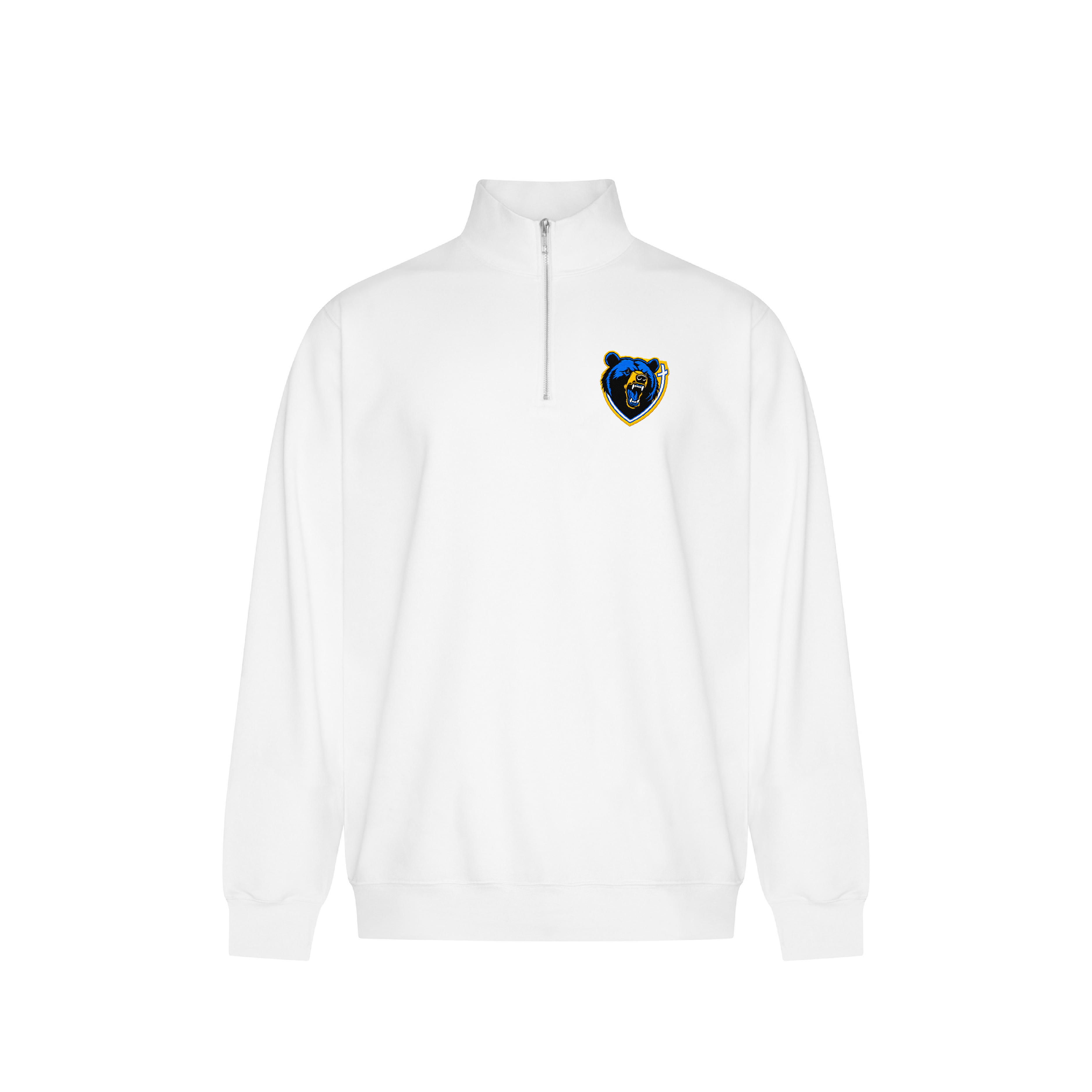 BSCH - Embroidered 1/4 Zip Unisex Sweatshirt