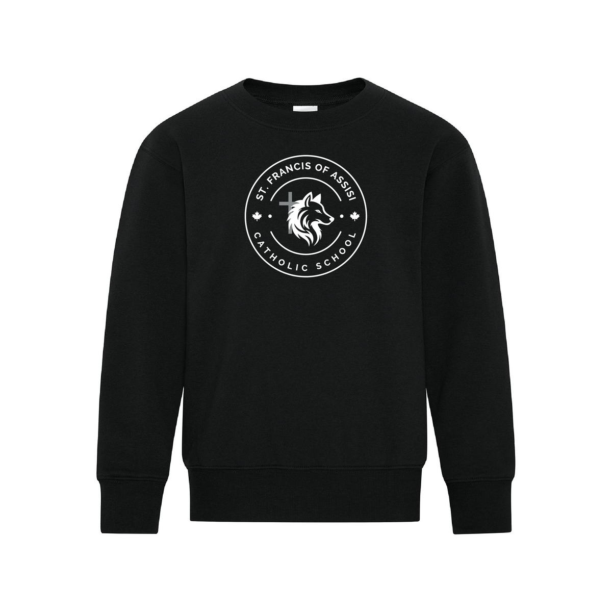 SFA Youth Crewneck - Black - Front Print