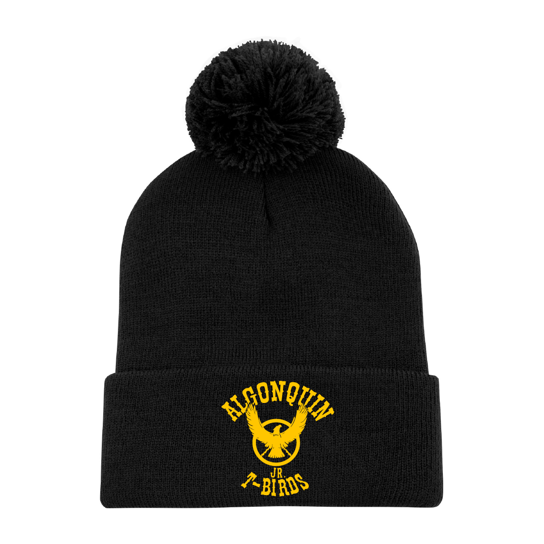 ATB - Embroidered Pom Pom Toque
