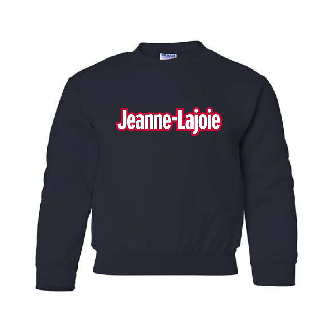 JL-E - Printed Youth Heavy Blend Fleece Crew