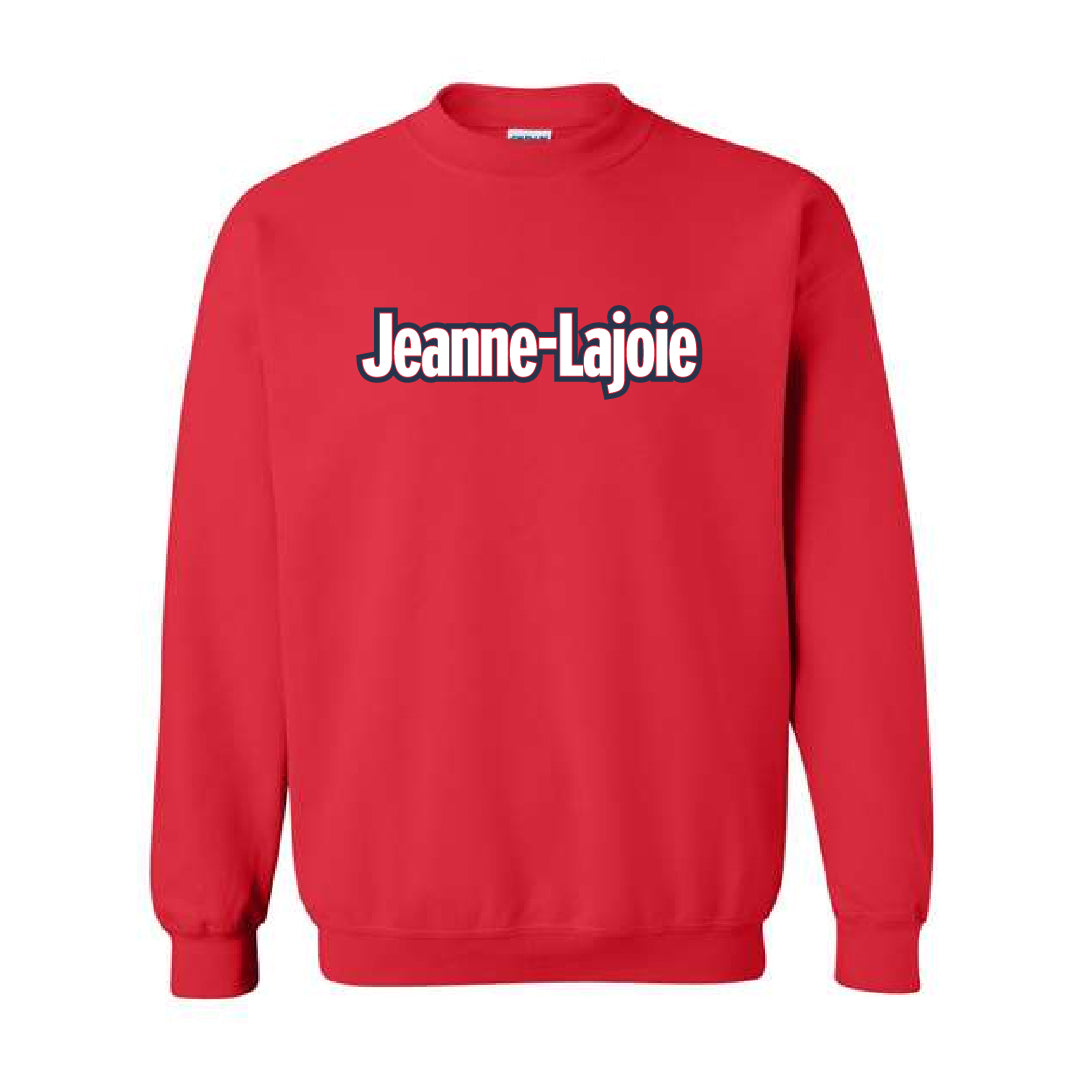JL-E - Printed Adult Heavy Blend Fleece Crew