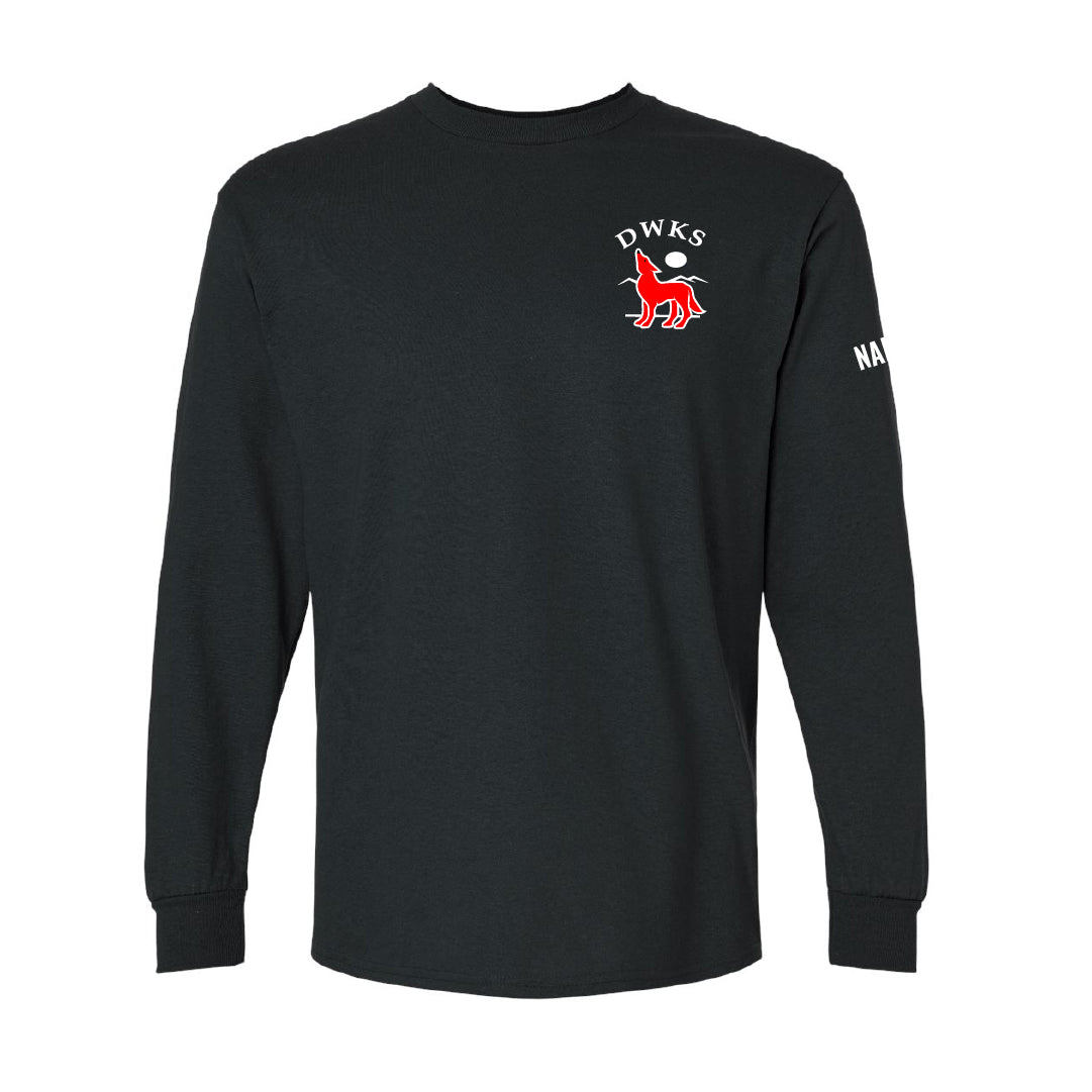 DWKS - Printed Adult Cotton Long-Sleeve T-Shirt