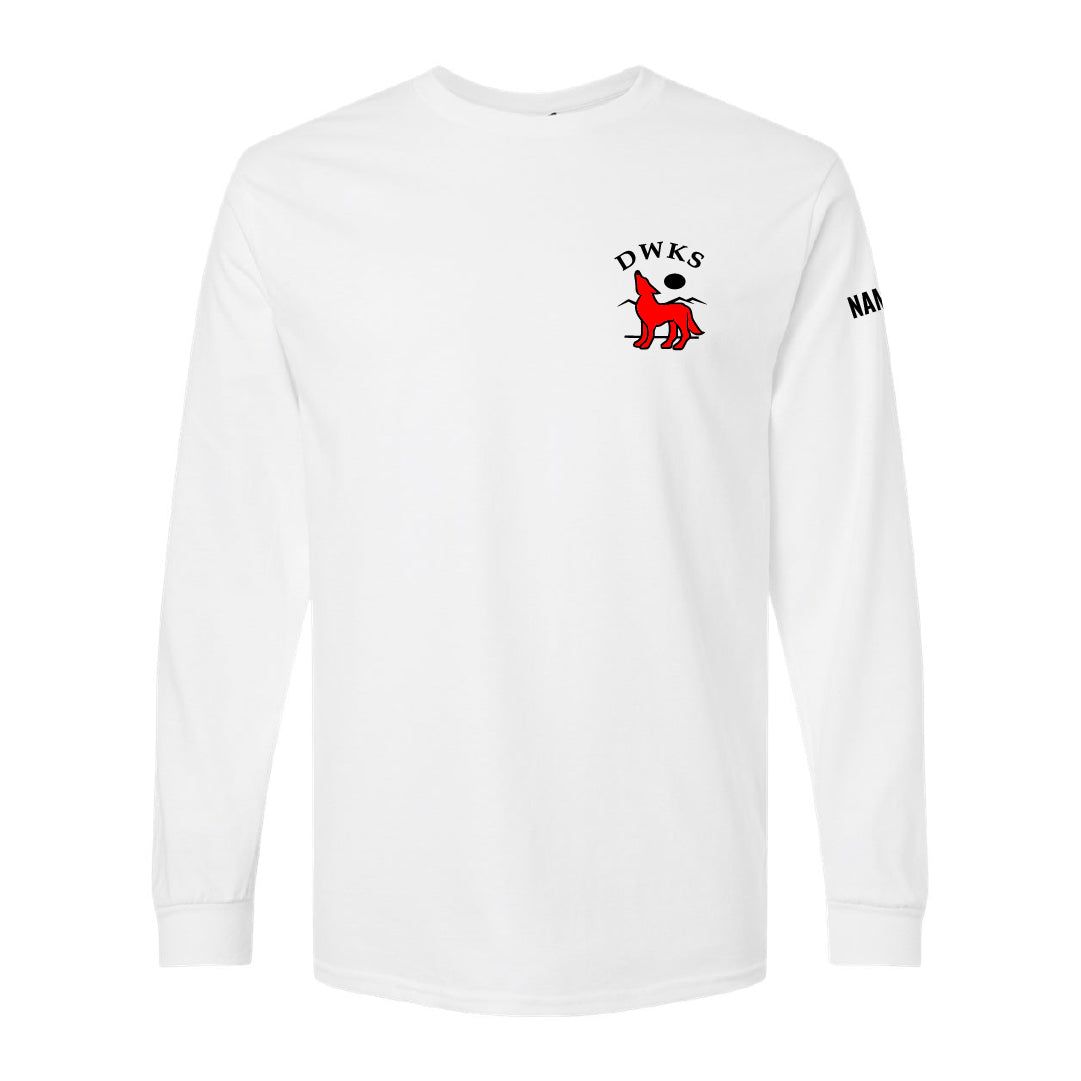 DWKS - Printed Adult Cotton Long-Sleeve T-Shirt