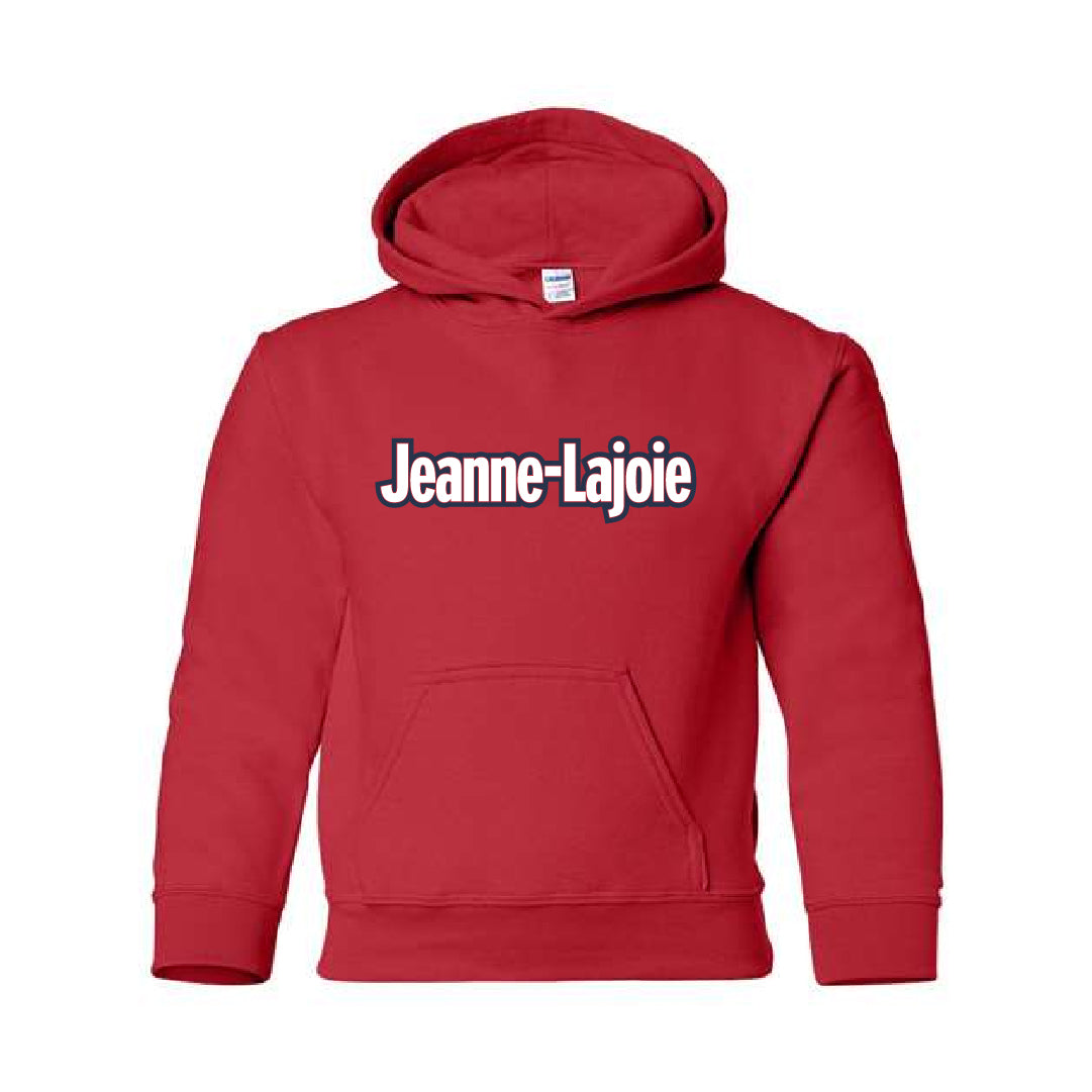 JL-E - Customized Youth Hooded Sweatshirt