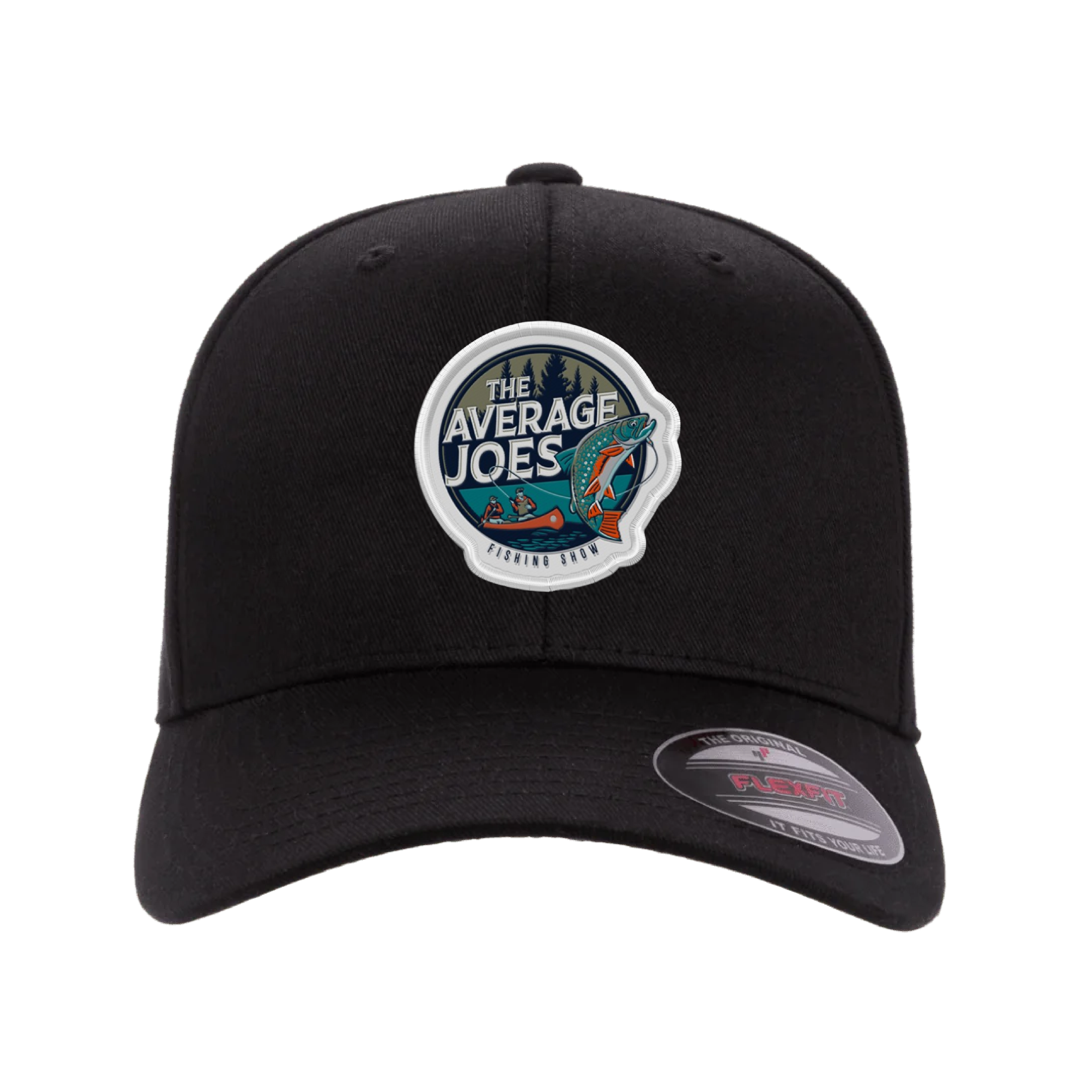 Casquette brodée OECTA Flexfit en mélange de coton