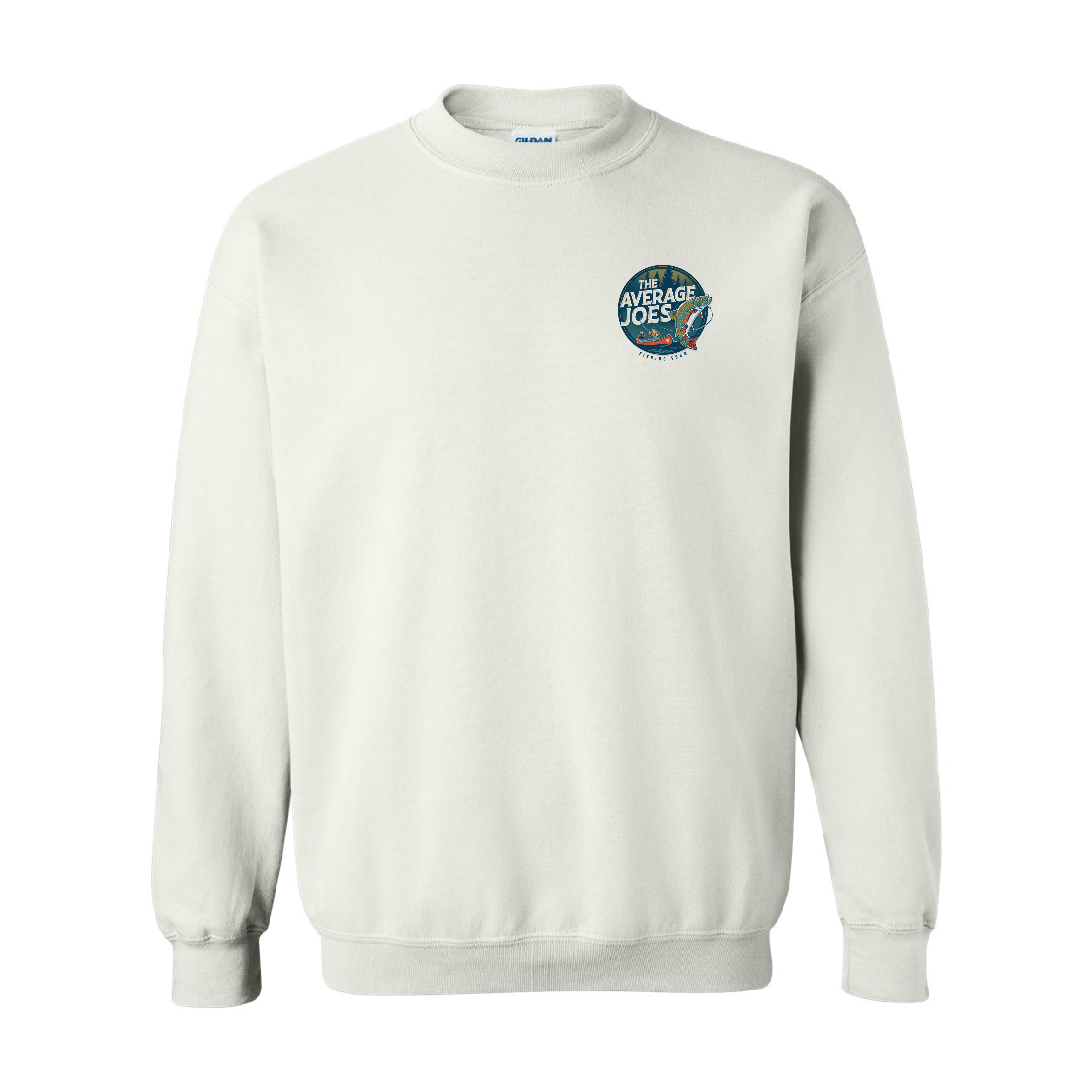 AJF - Average Joes Fishing Show Printed Adult Crewneck Sweatshirt