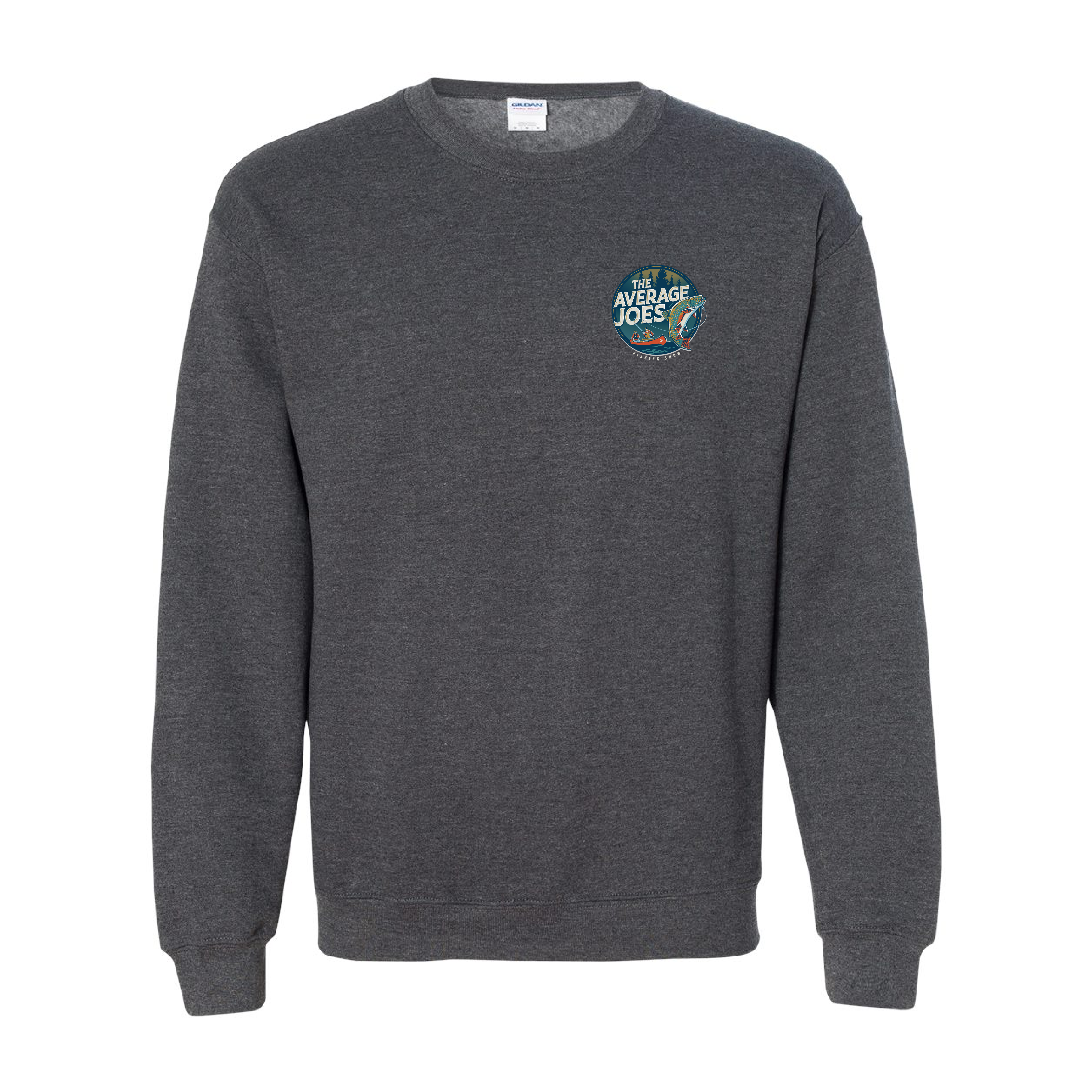 AJF - Average Joes Fishing Show Printed Adult Crewneck Sweatshirt