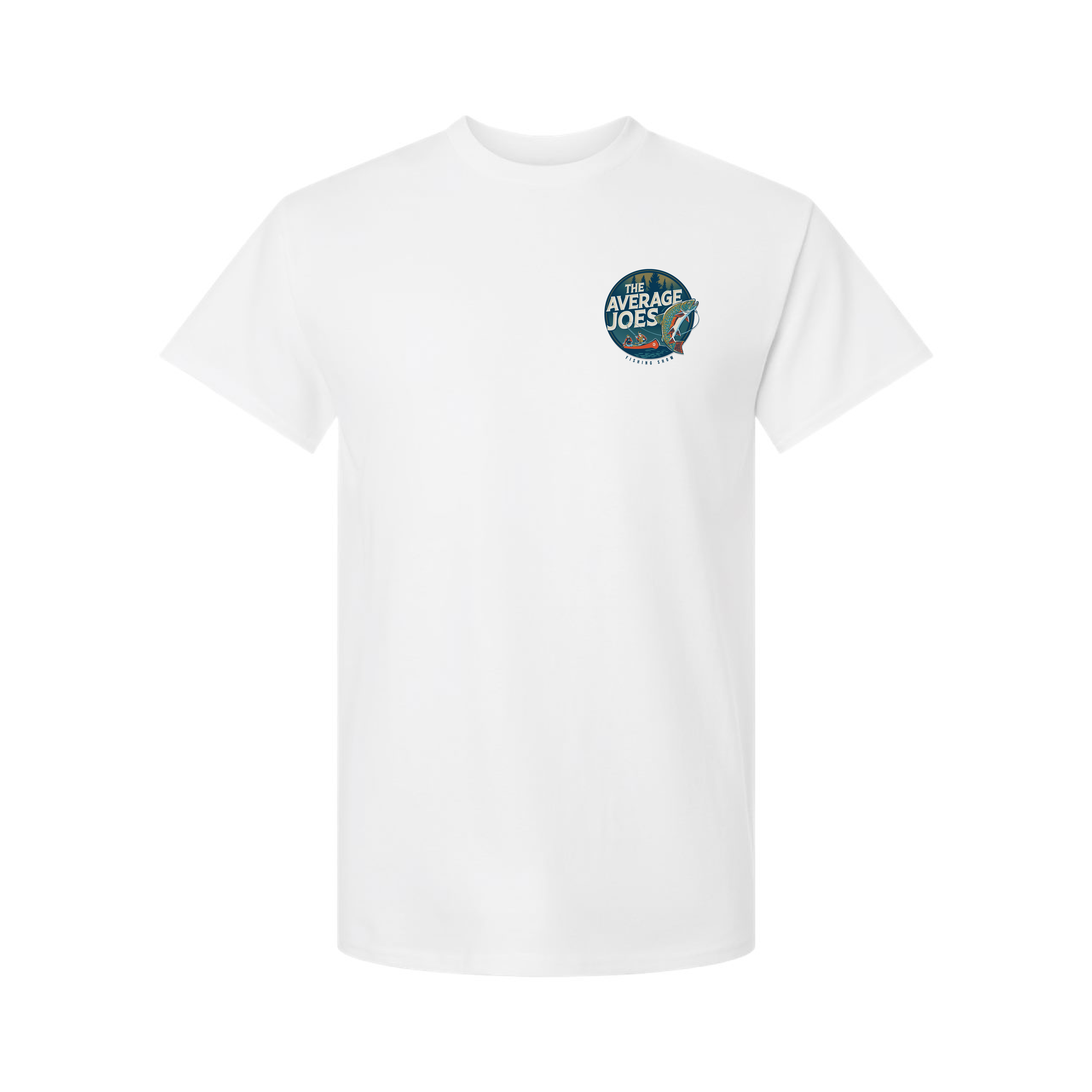 AJF - Average Joes Fishing Show Printed Adult T-Shirt