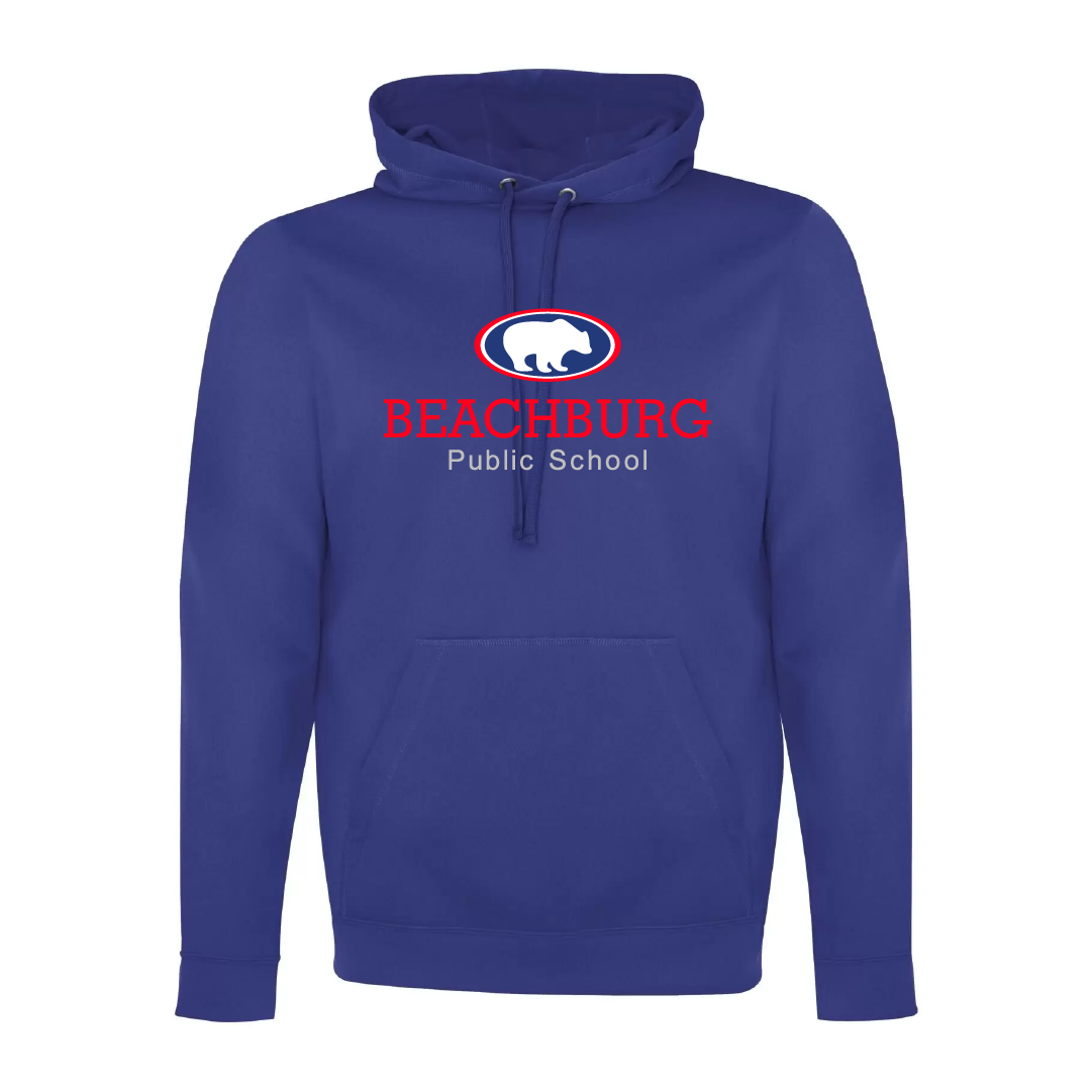 BPS - Embroidered Hooded Adult Fleece Sweatshirt