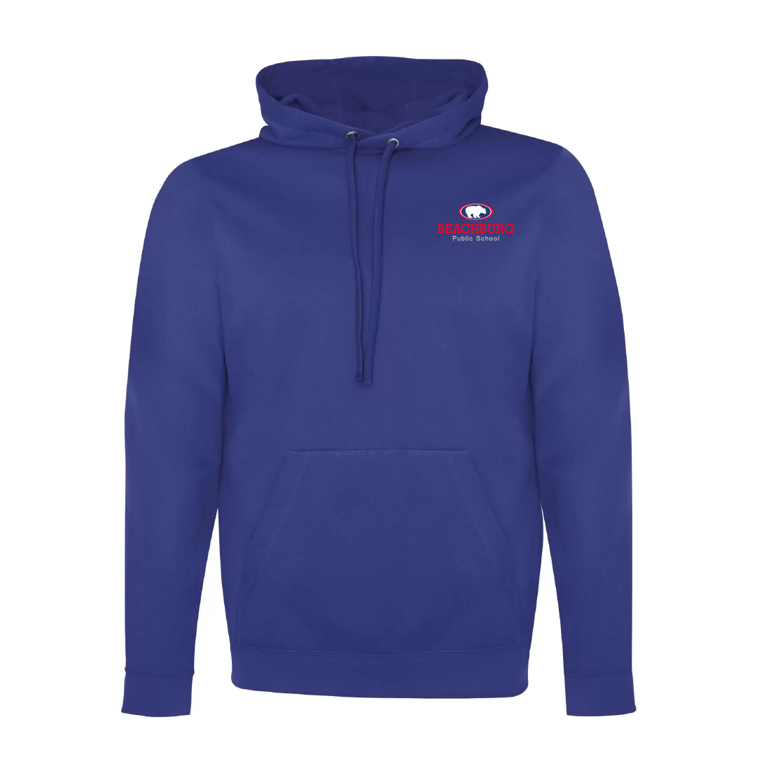BPS - Embroidered Hooded Adult Fleece Sweatshirt
