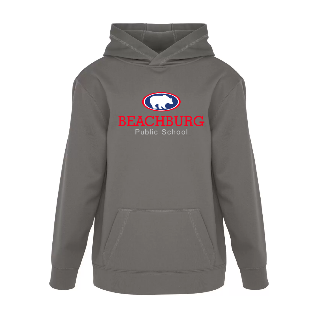 BPS - Sweat-shirt à capuche en polaire brodé pour jeunes