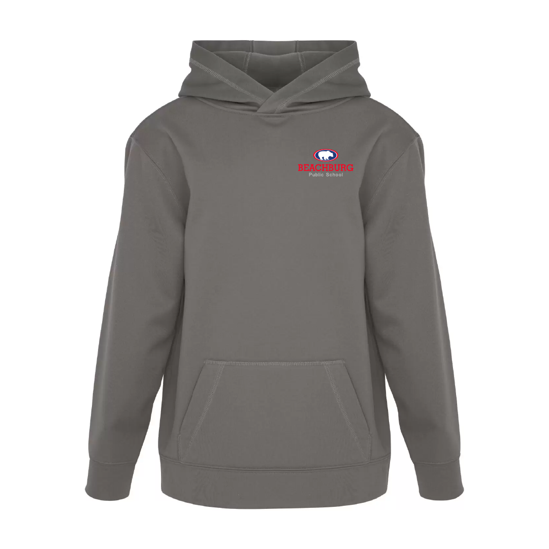 BPS - Sweat-shirt à capuche en polaire brodé pour jeunes