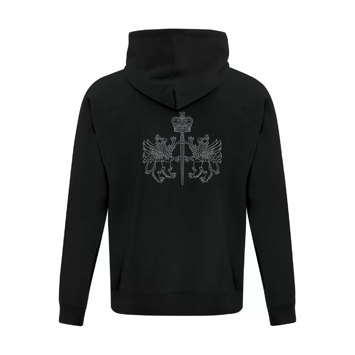 Sweat à capuche imprimé WWFD pour adulte