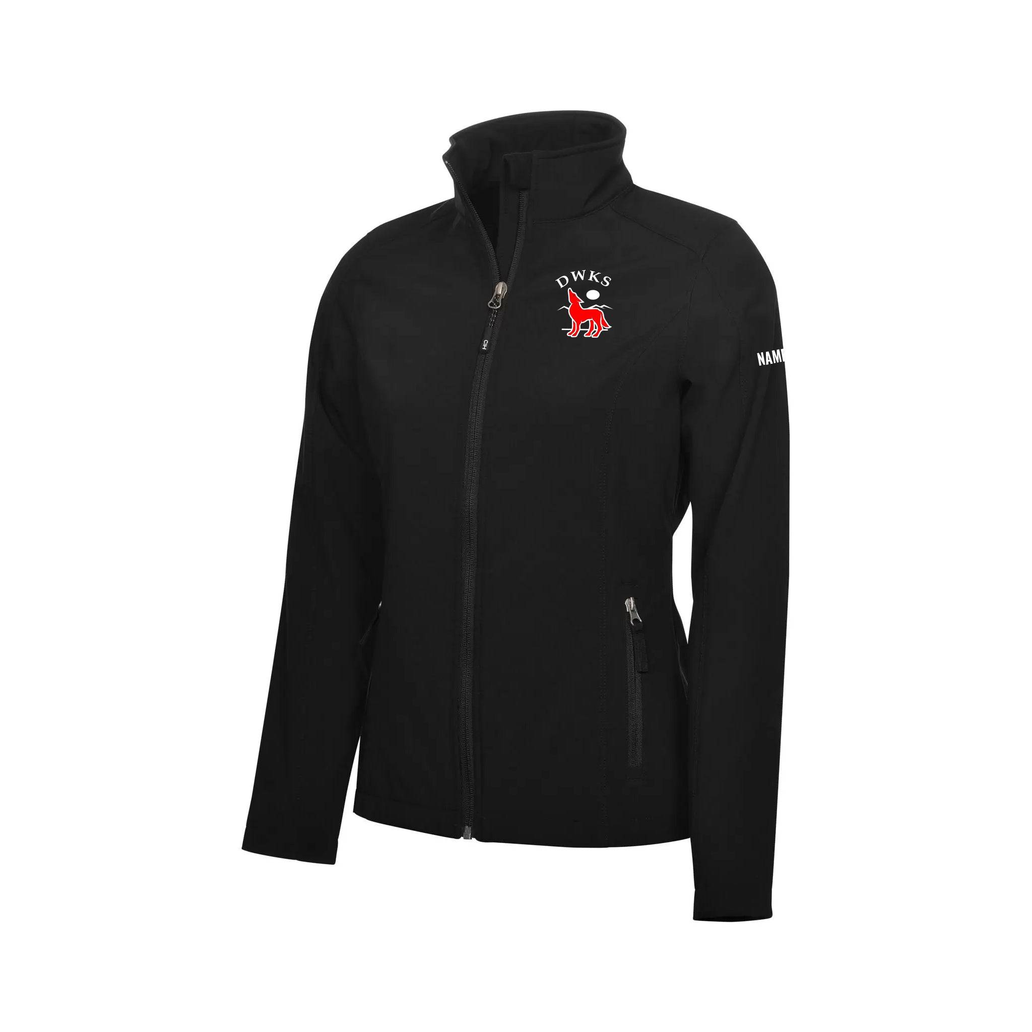 DWKS - Embroidered Soft Shell Ladies' Jacket