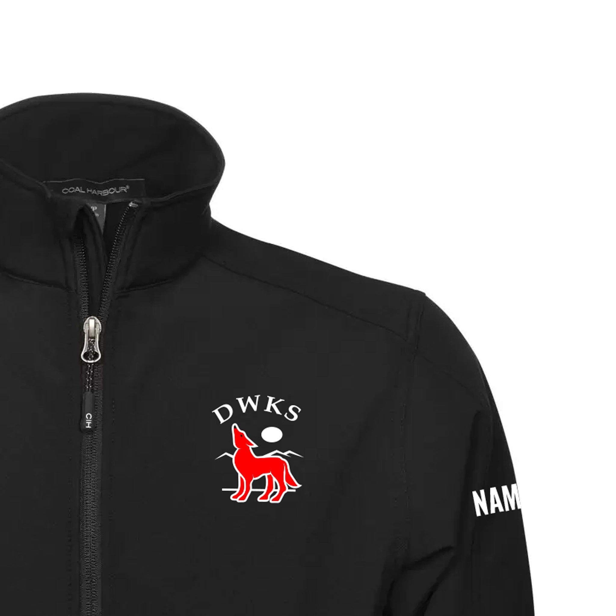 DWKS - Embroidered Soft Shell Adult Jacket