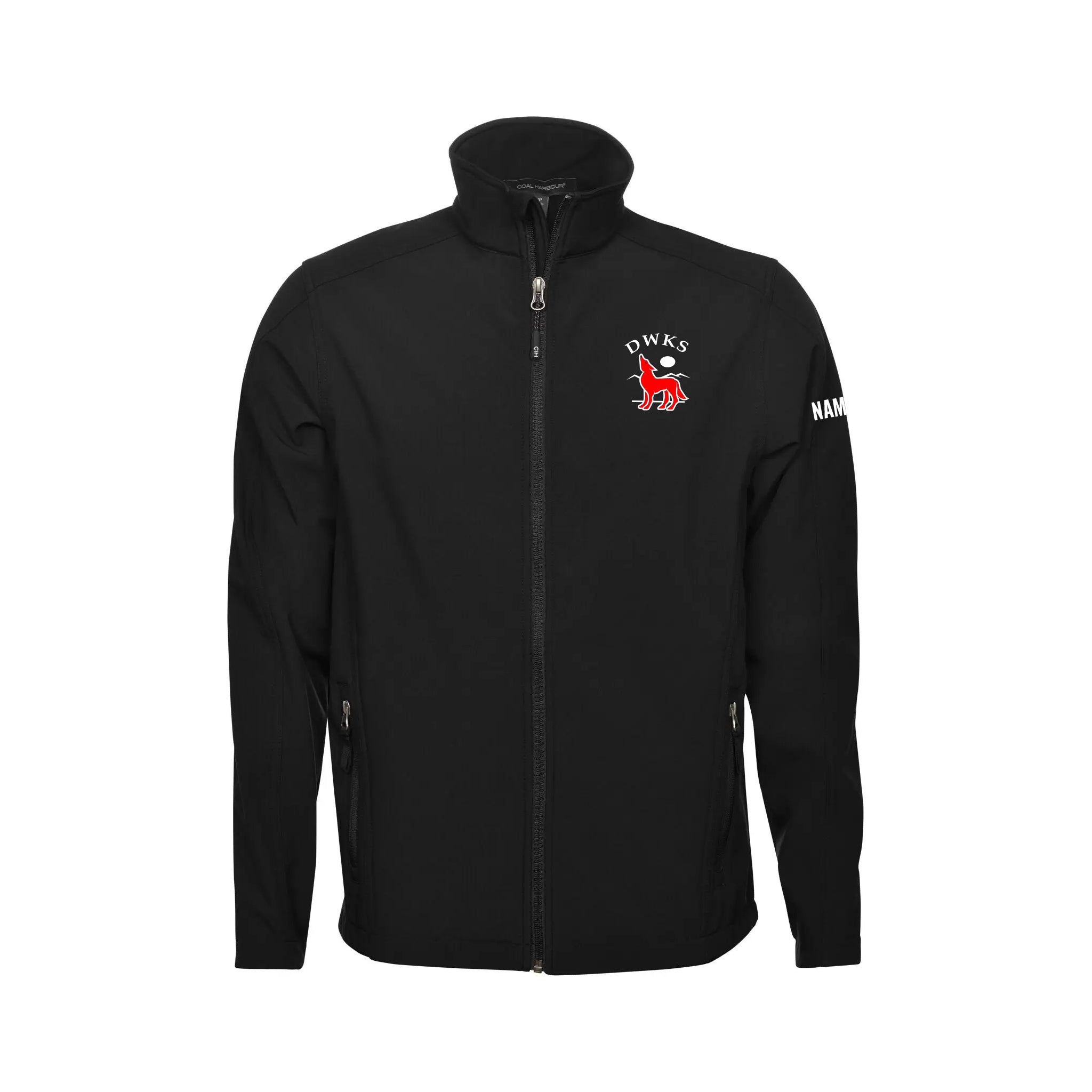 DWKS - Embroidered Soft Shell Adult Jacket