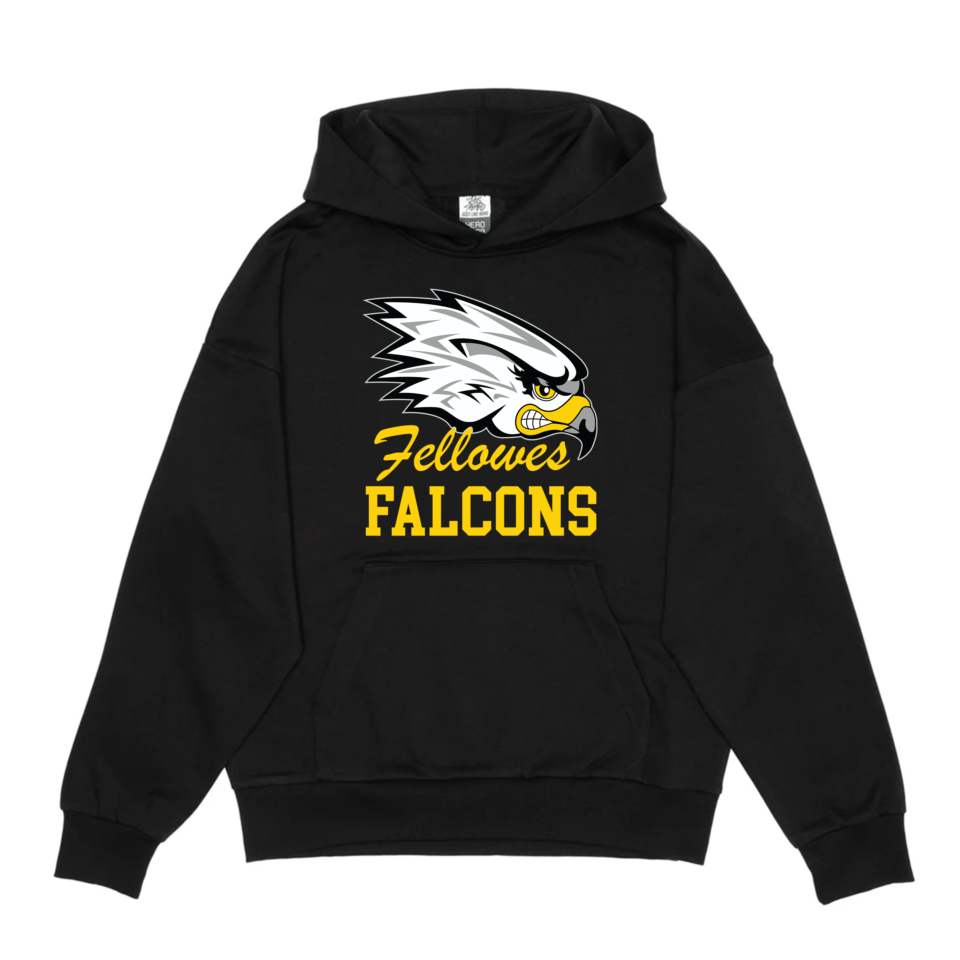 FHS - Printed Drop Shoulder Hoodie