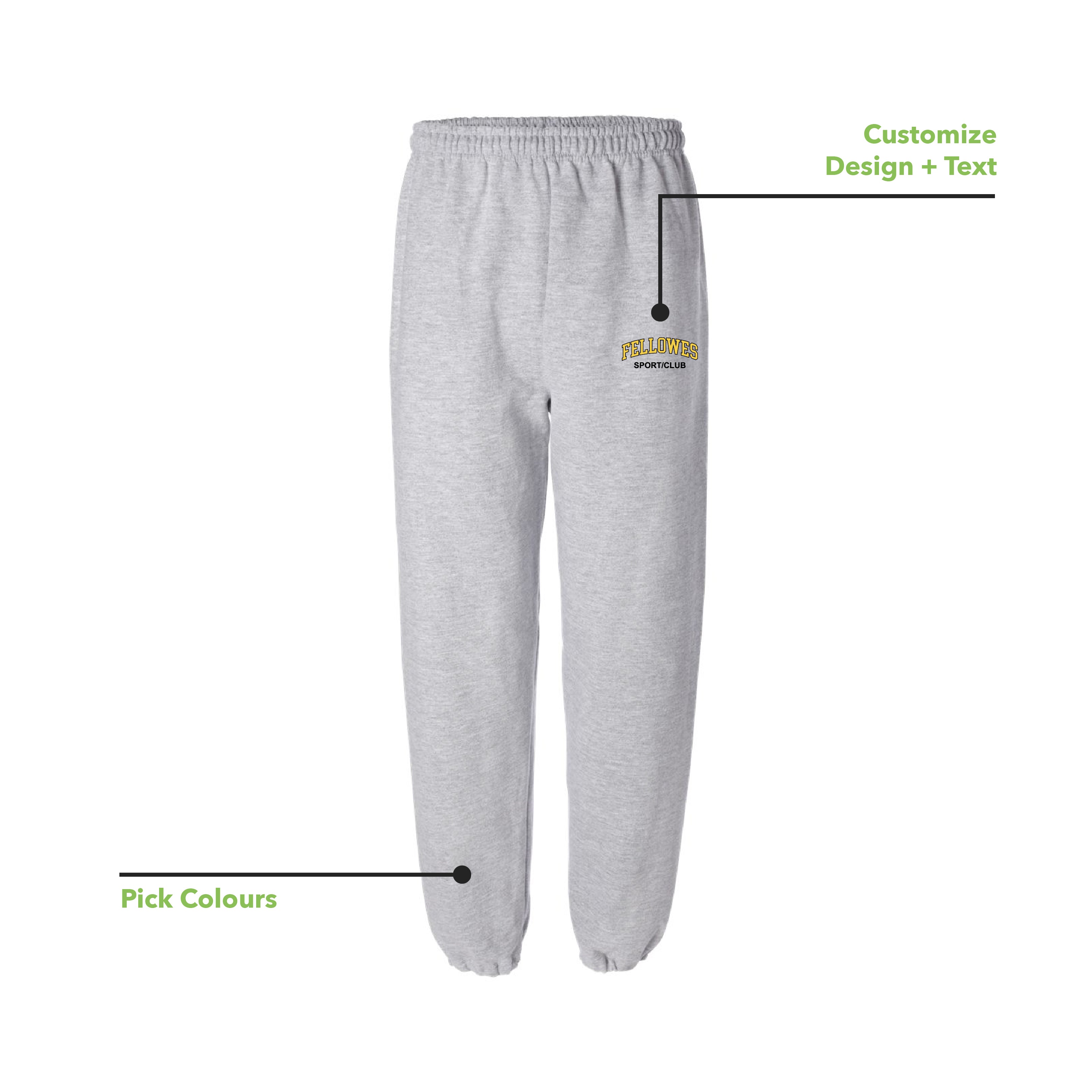 FHS - Embroidered Adult Sweatpants