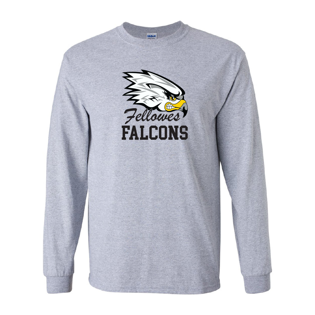 FHS - Printed Adult Long Sleeve - Fellowes Falcons