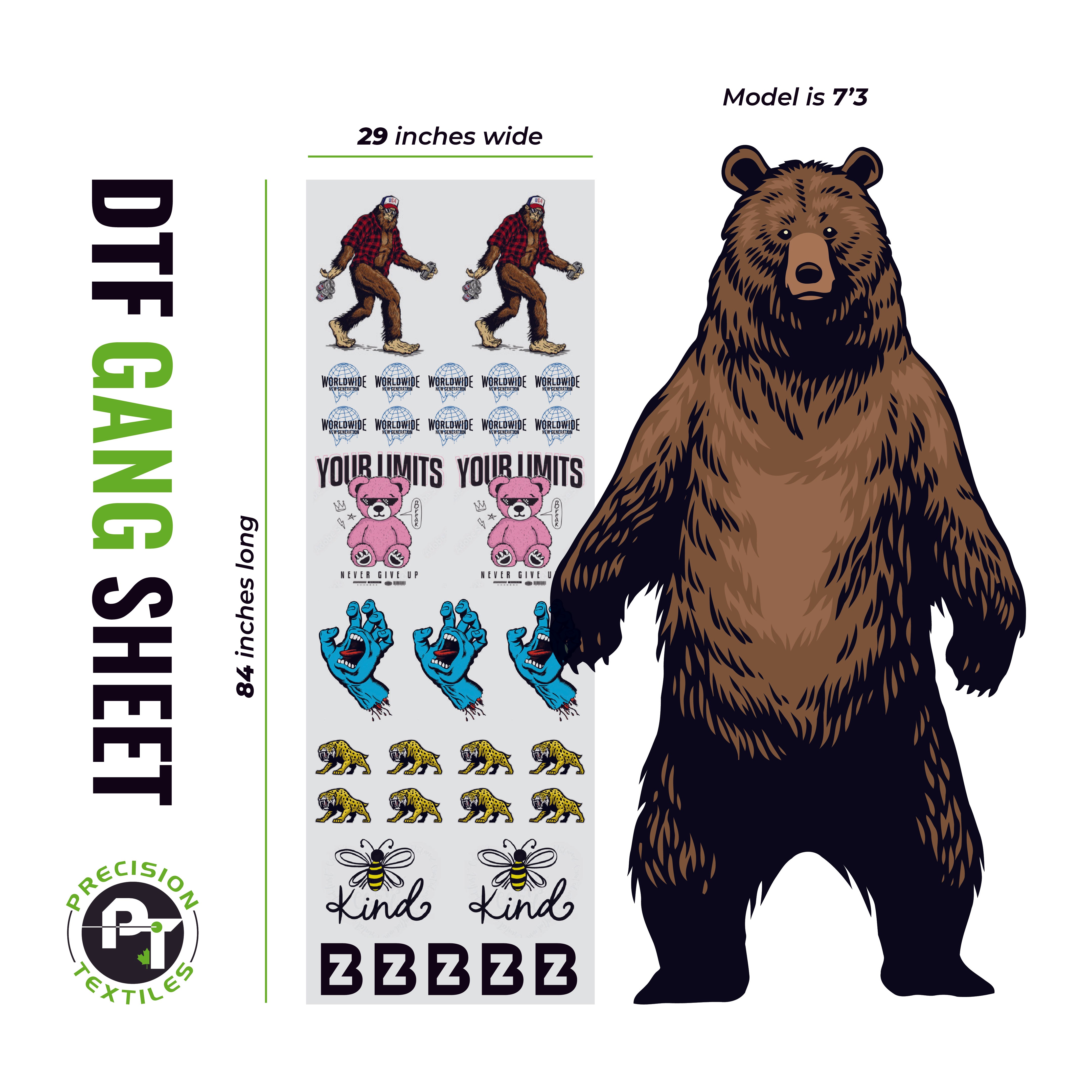 Custom Full-Color Digital Transfers
