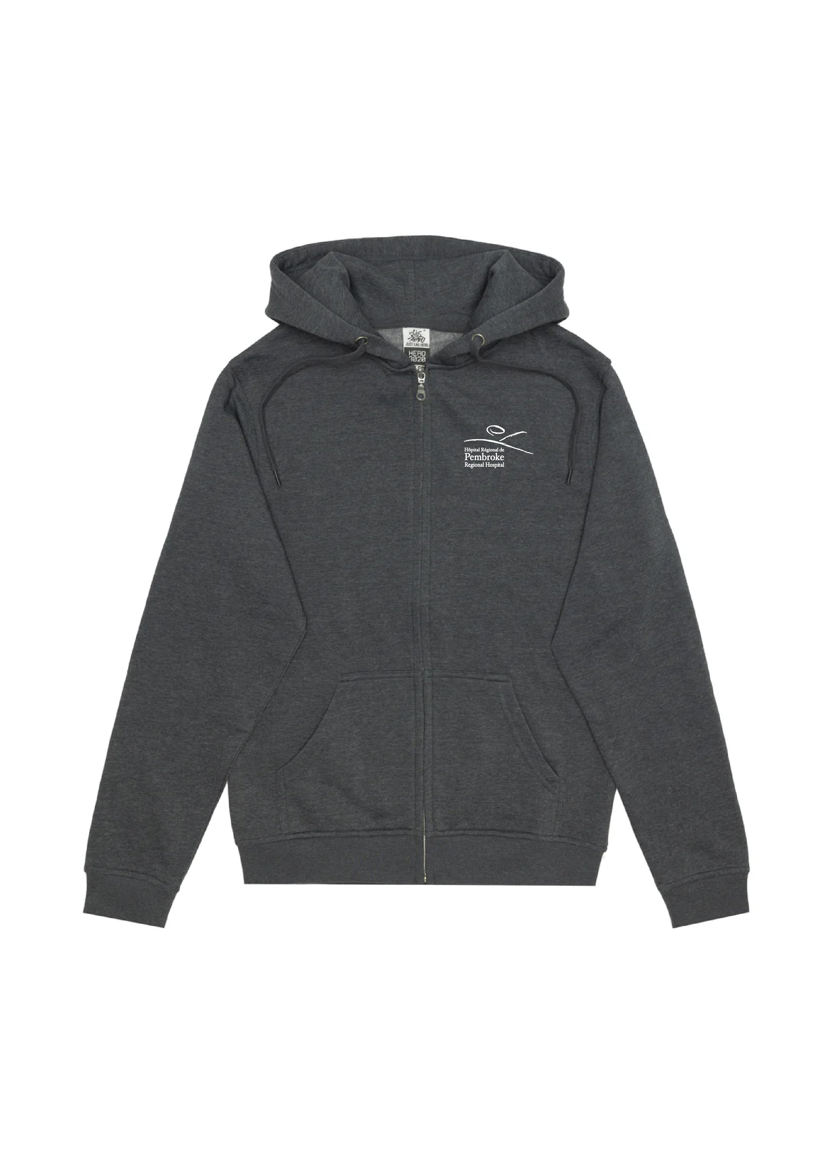 PRH - Embroidered Unisex Full Zip Hoodie