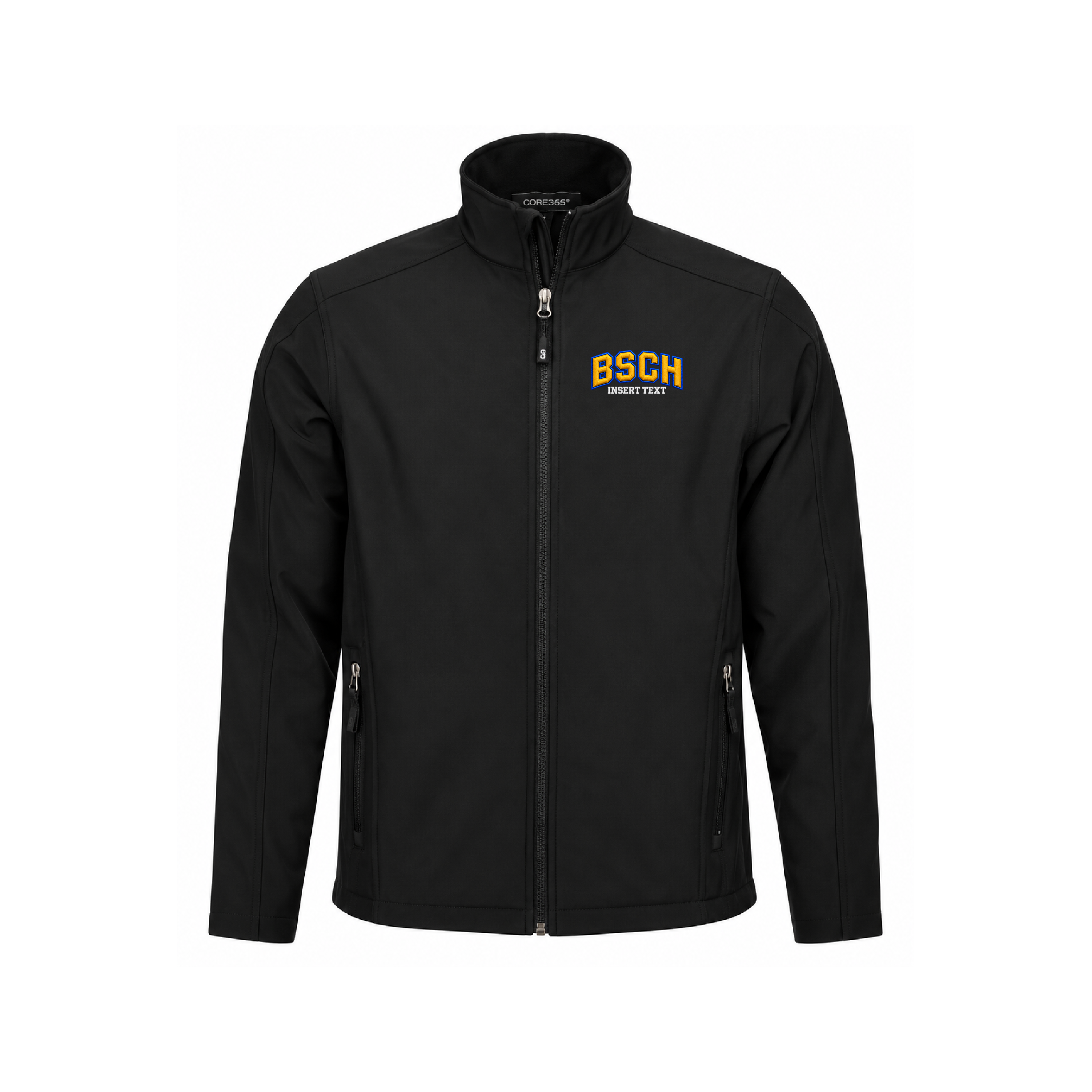 BSCH - Embroidered Adult Soft Shell Jacket