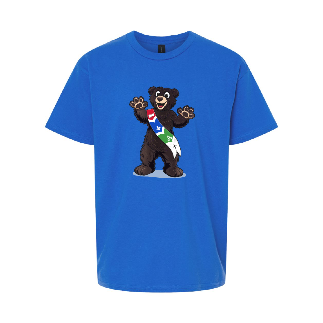 JL-E - Printed Soft Youth Shirt