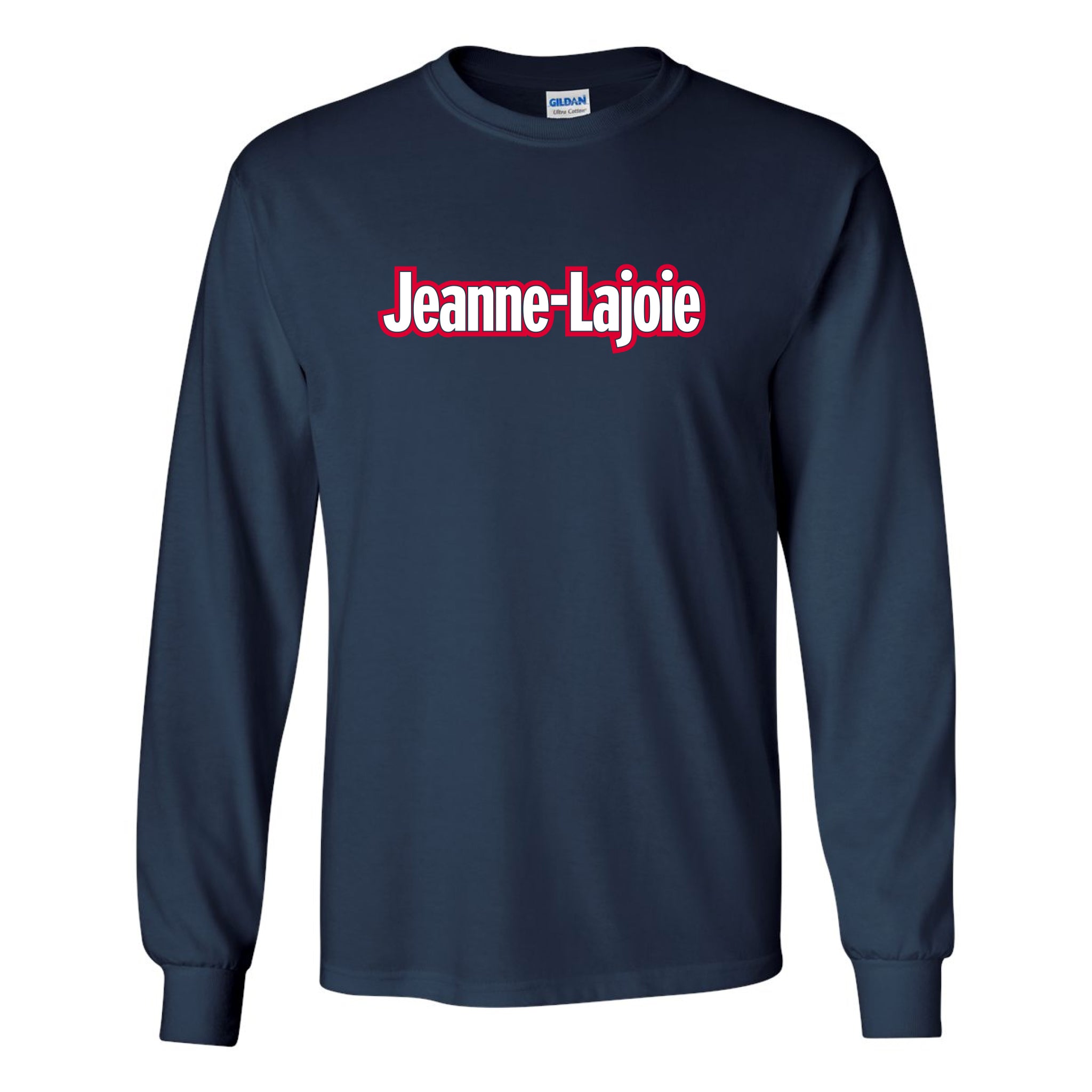JL-E - T-shirt à manches longues imprimé Ultra Cotton® pour adulte