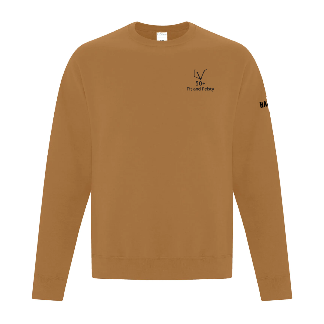 Pull unisexe brodé F&F - Coupe ras du cou