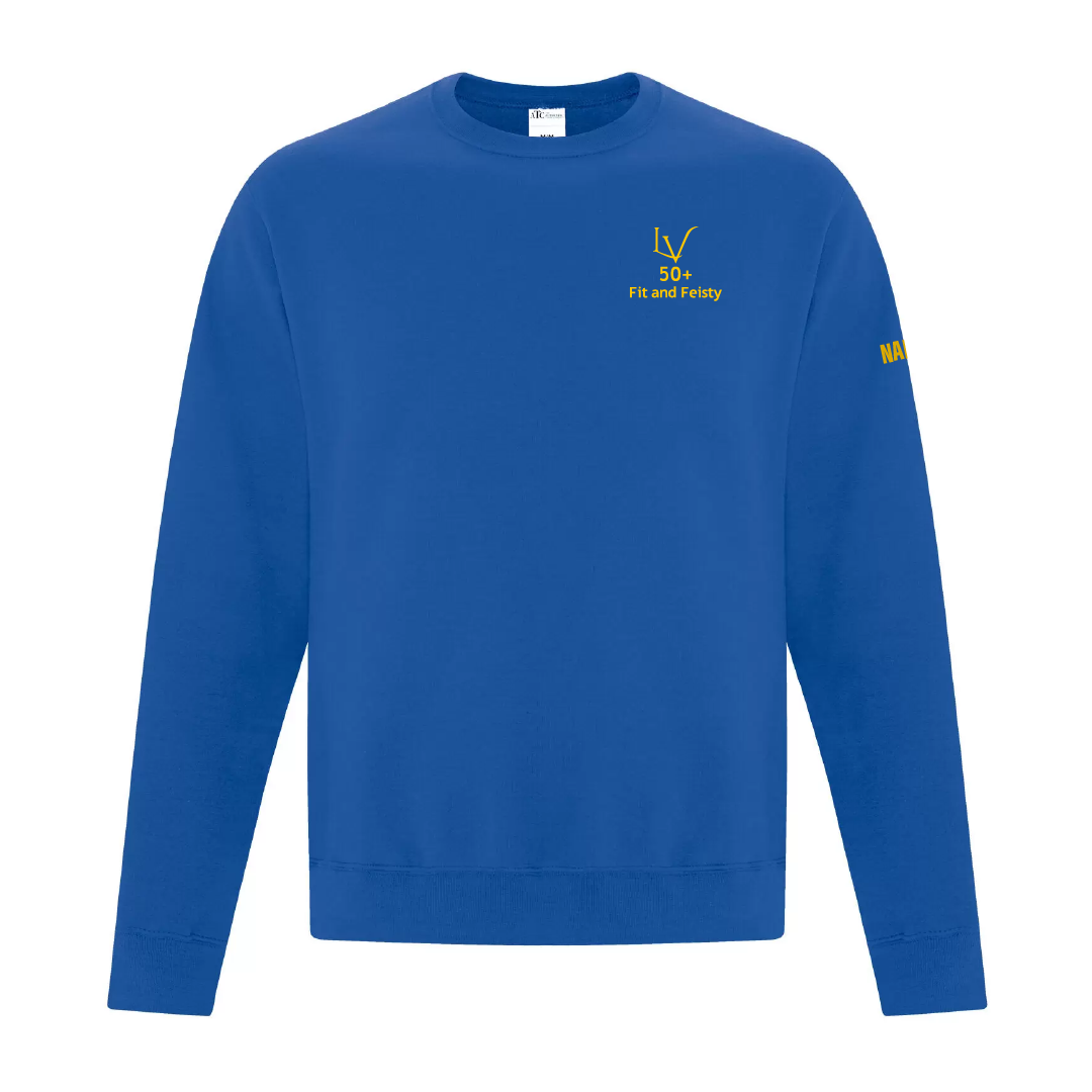 Pull unisexe brodé F&F - Coupe ras du cou