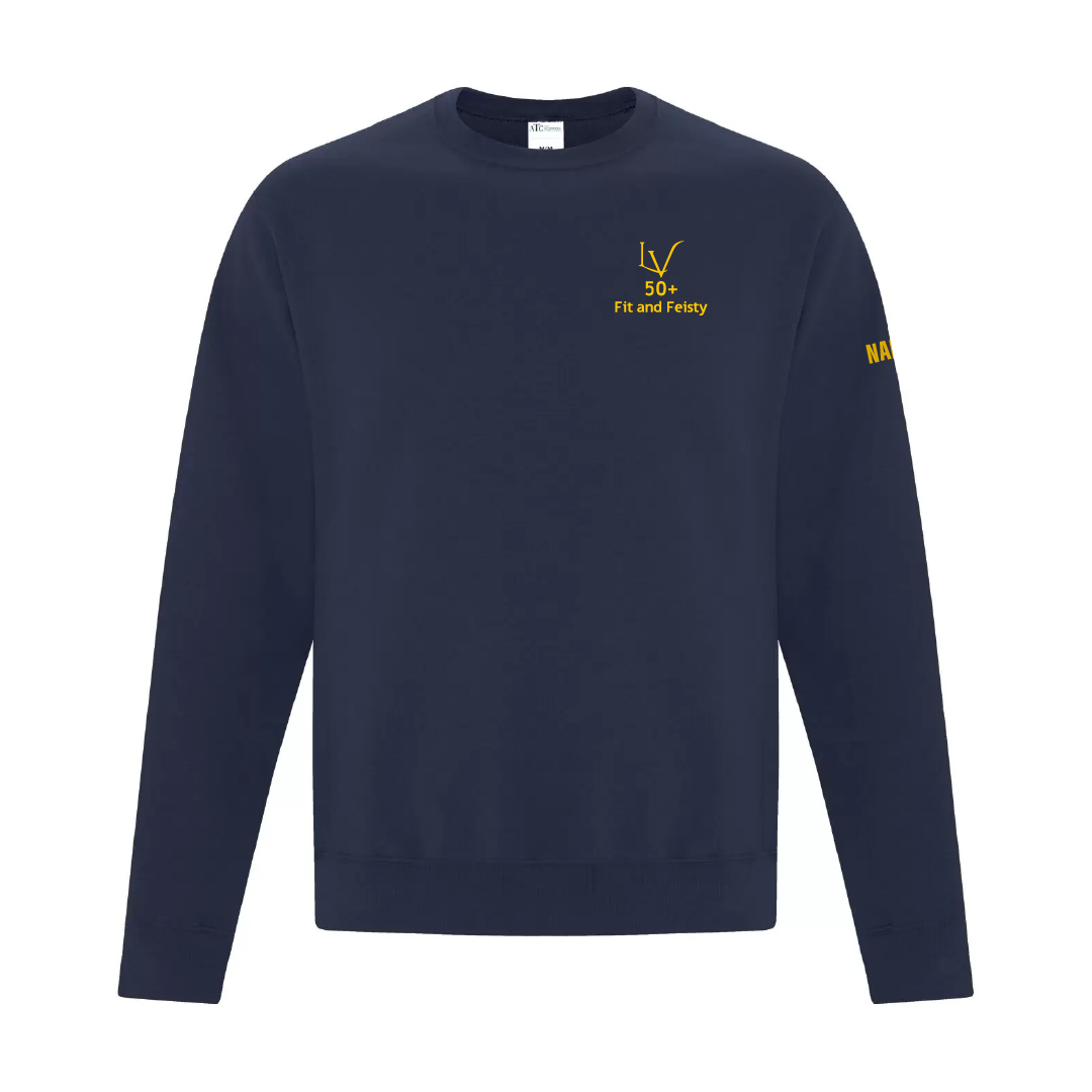 Pull unisexe brodé F&F - Coupe ras du cou