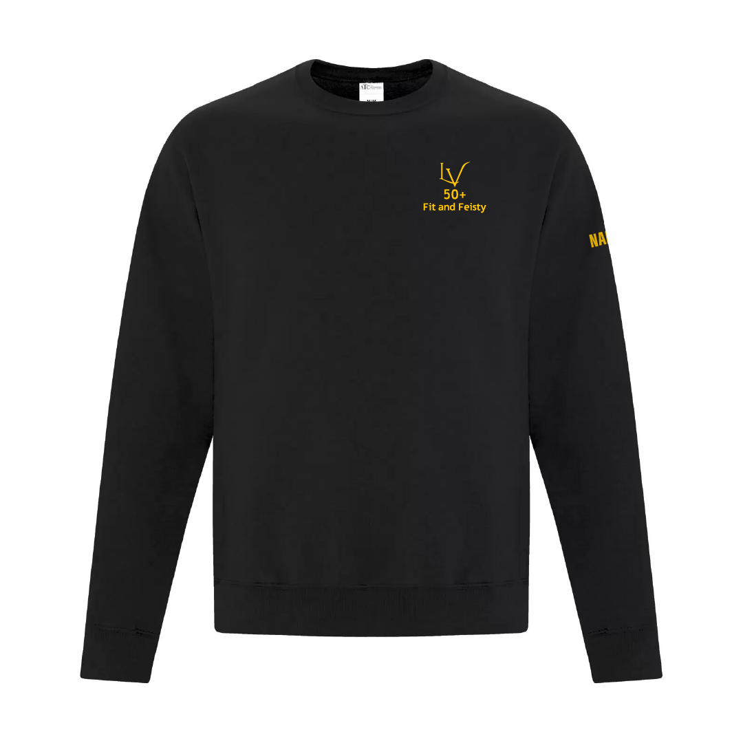 Pull unisexe brodé F&F - Coupe ras du cou