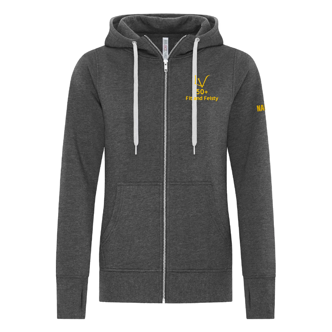F&F - Embroidered Ladies' Zip Hoodie