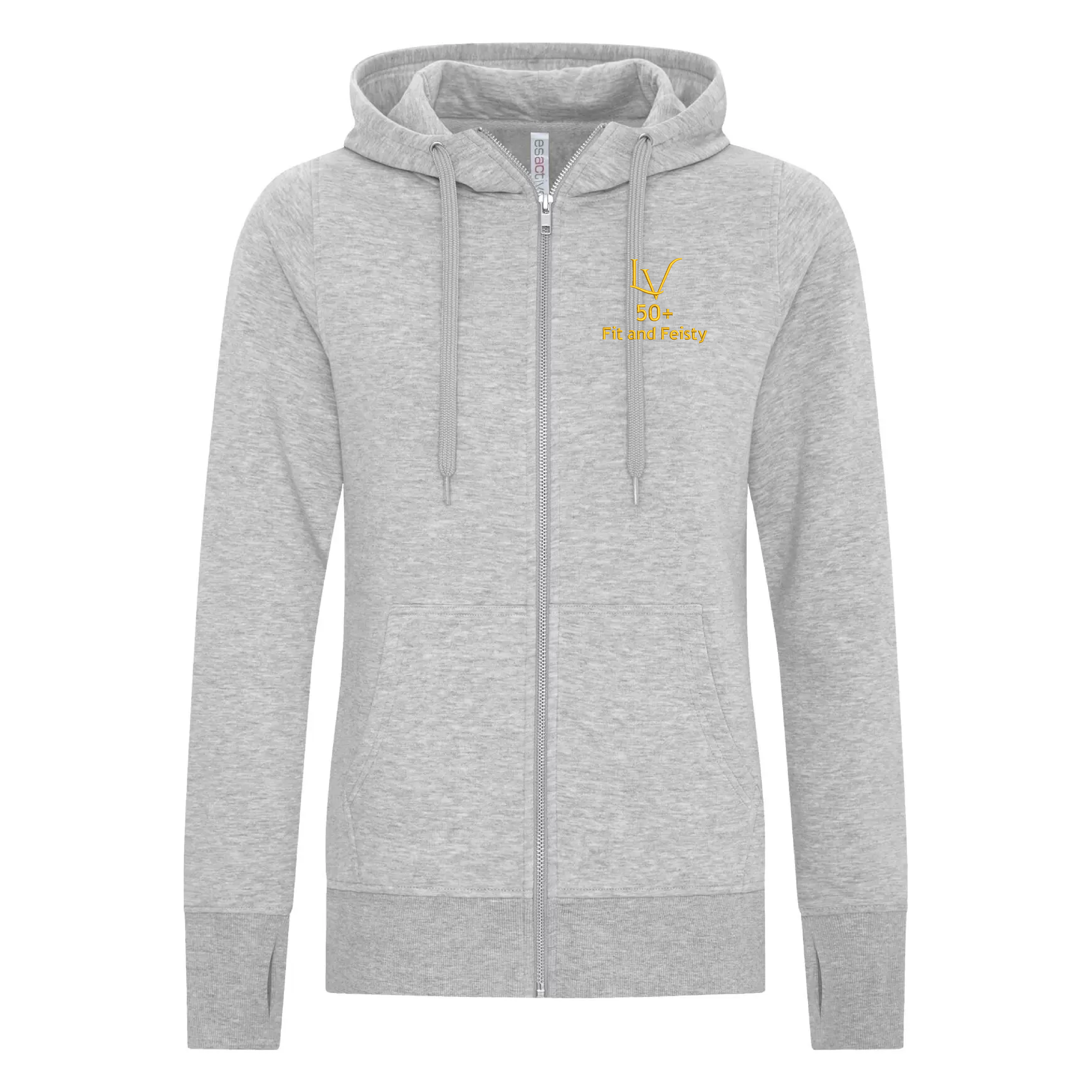 F&F - Embroidered Ladies' Zip Hoodie