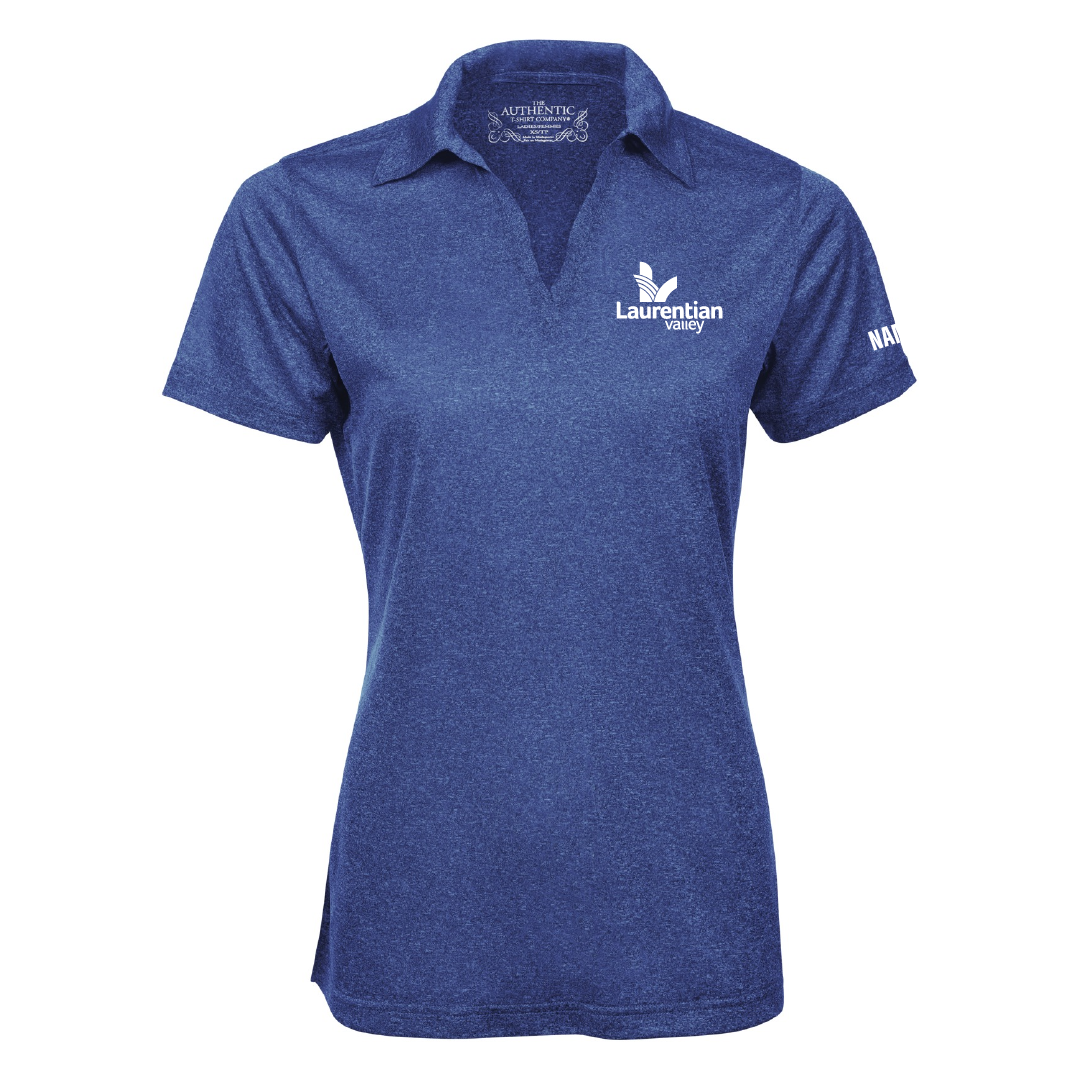 LV - Embroidered Ladies Heather Performance Polo