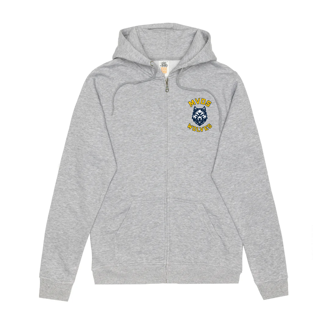 MVDS - Embroidered Unisex Full Zip Hoodie